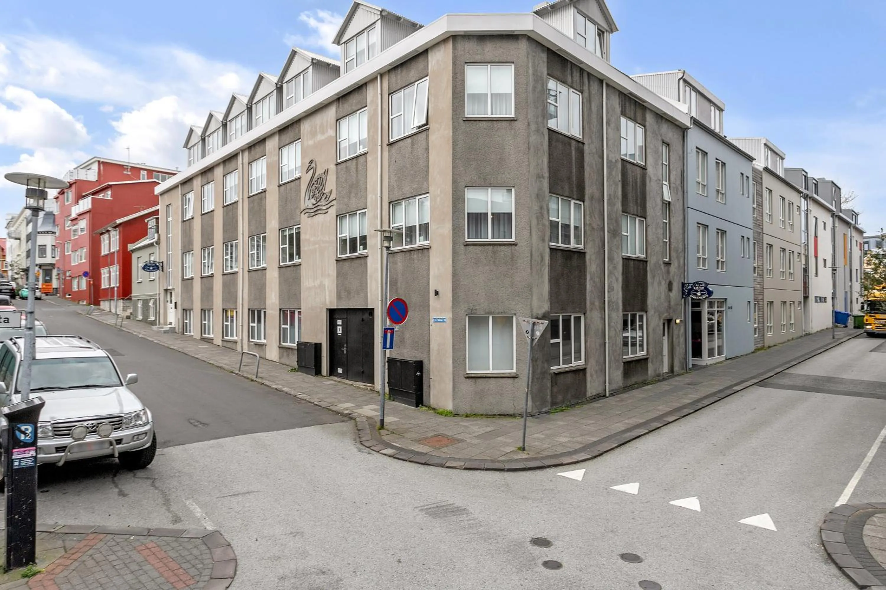 Property building in The Swan House by Heimaleiga