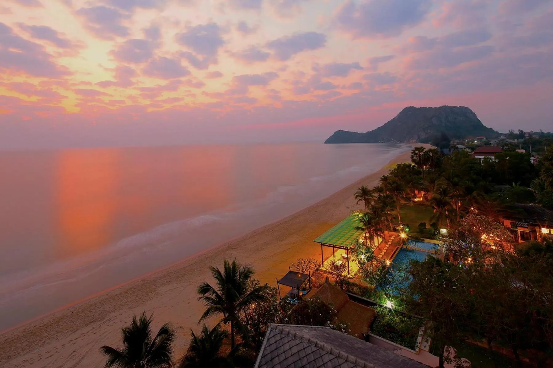 Sea view in Purimuntra Resort and Spa