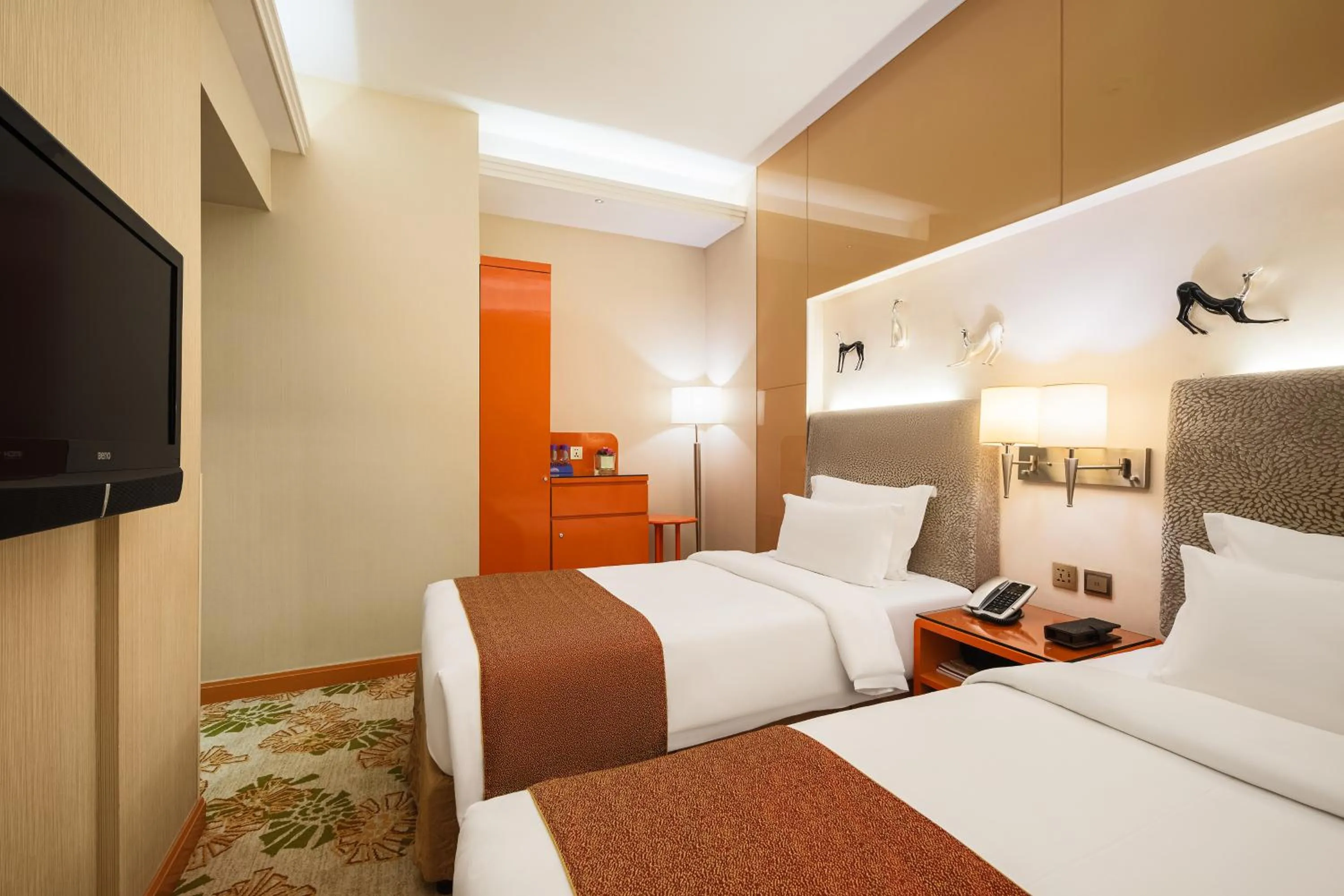 Bed in Hotel Metropole