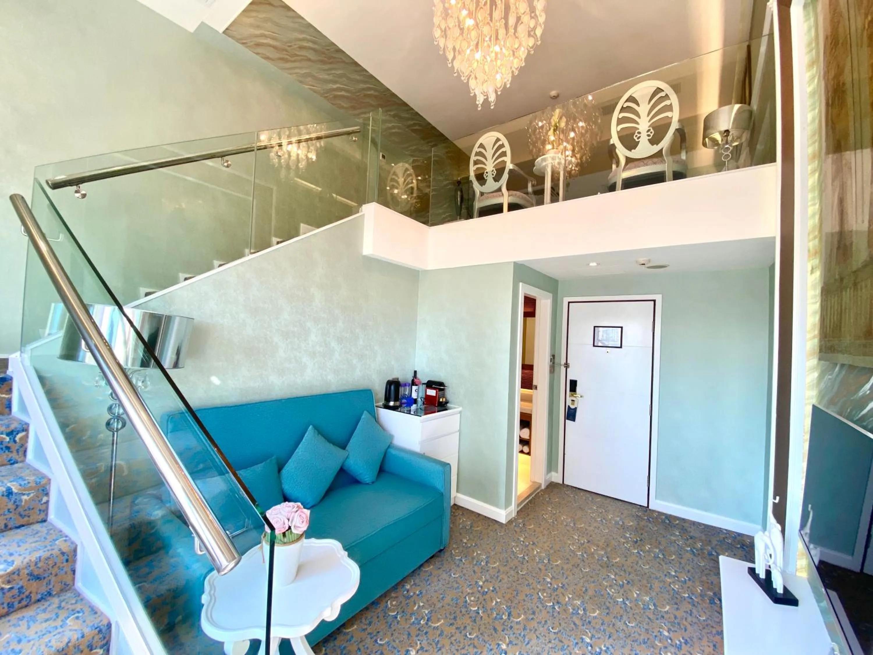 Living room in Hotel Metropole