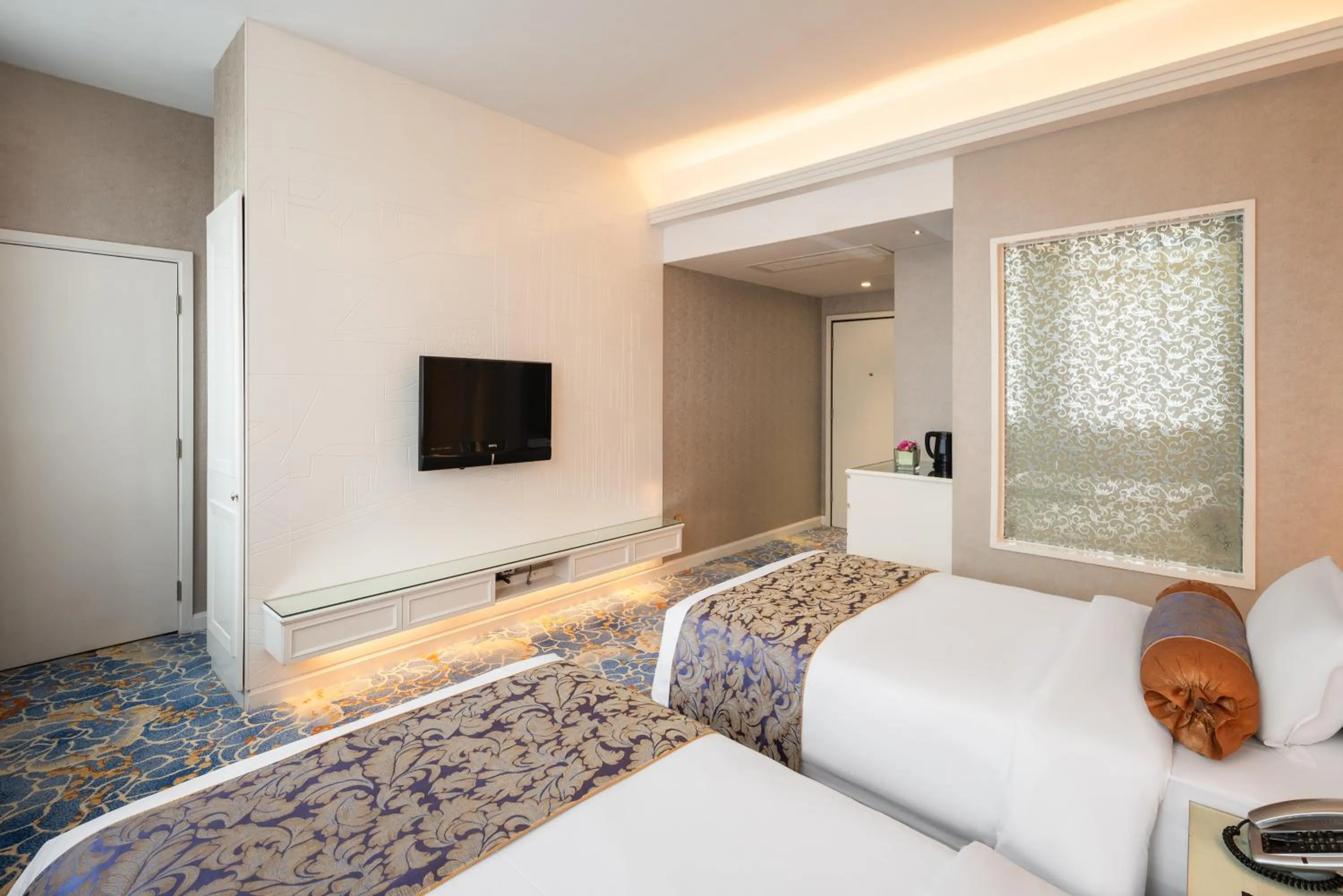 Bed in Hotel Metropole