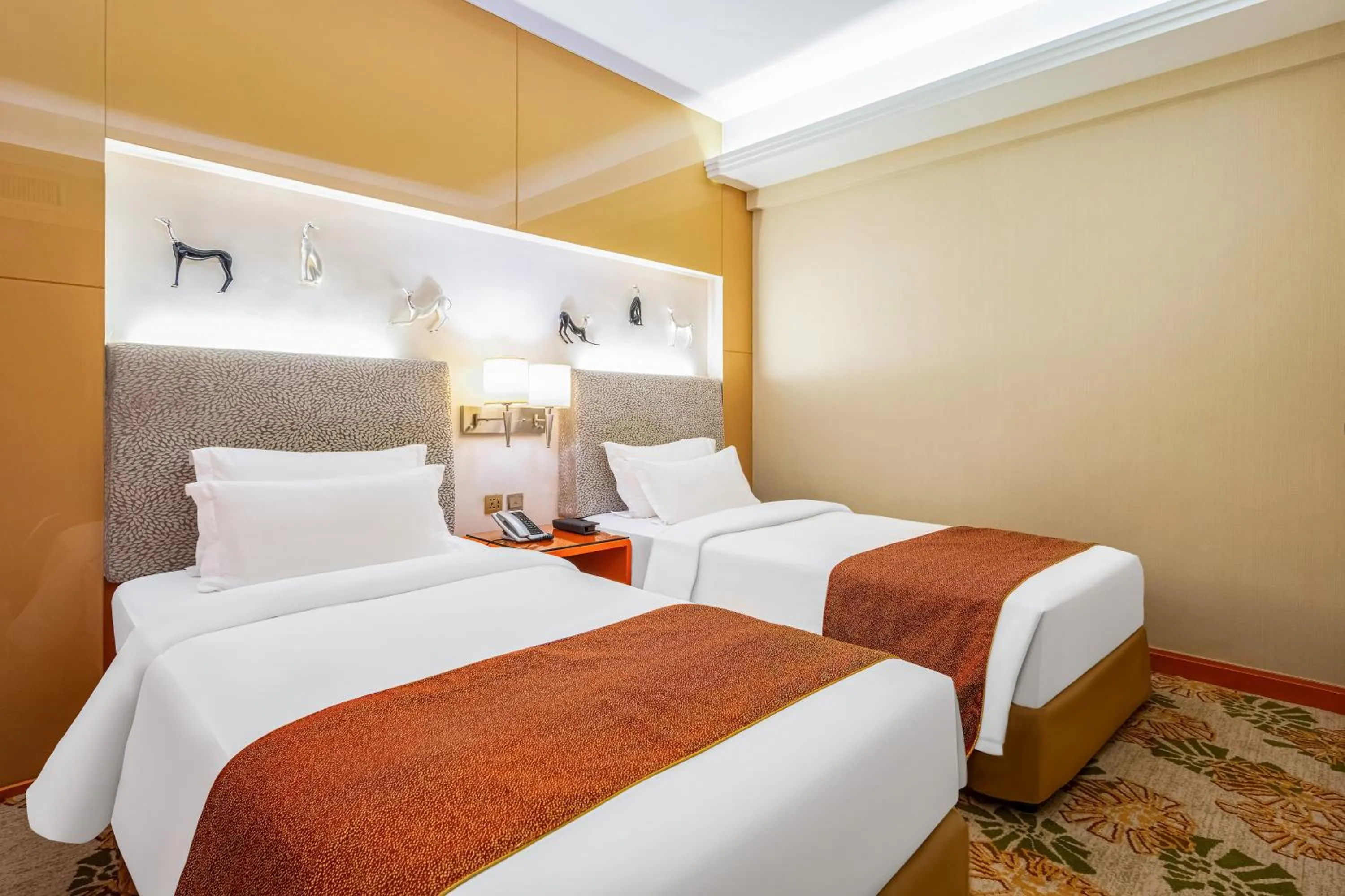 Bed in Hotel Metropole