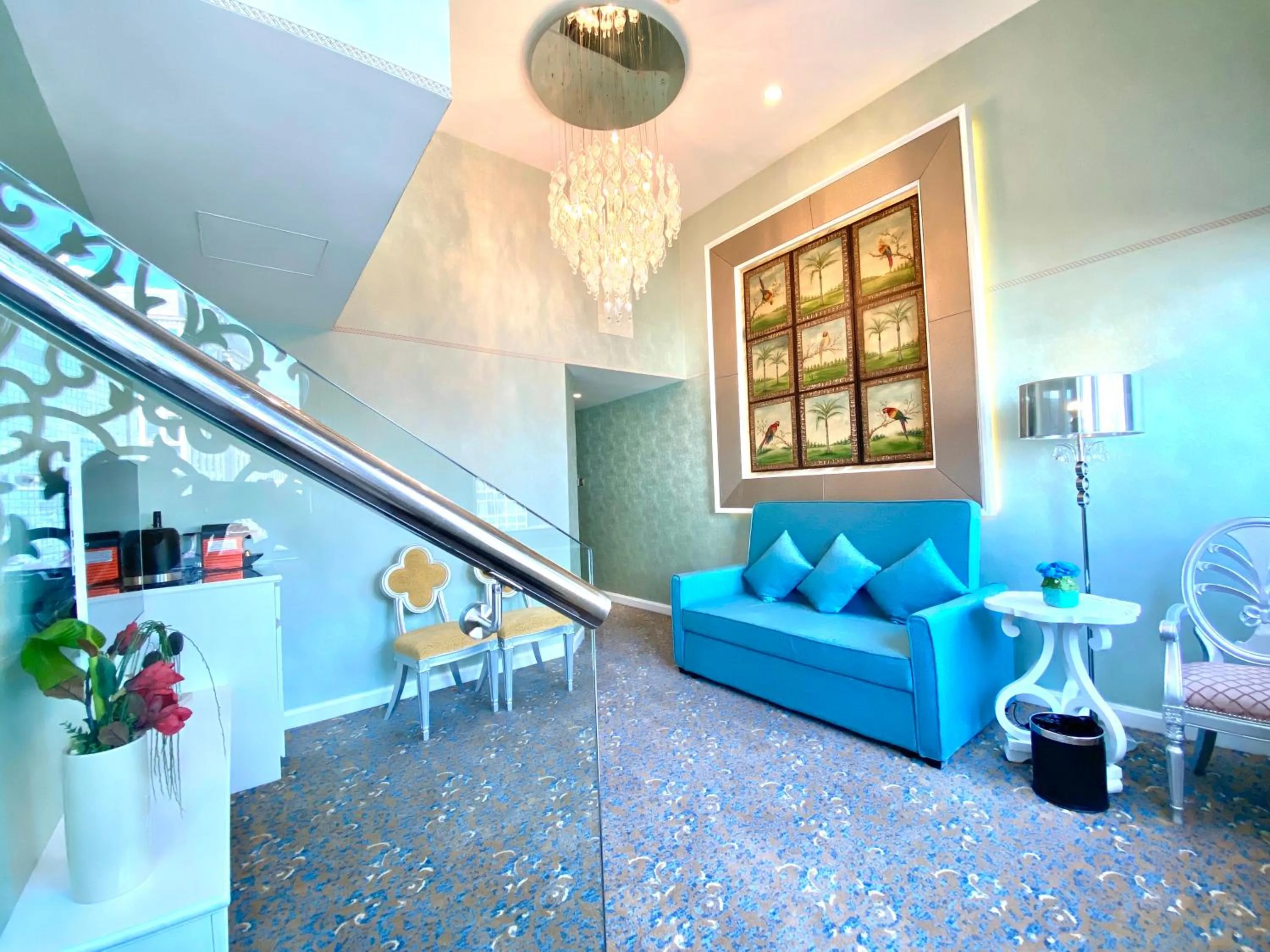 Living room in Hotel Metropole