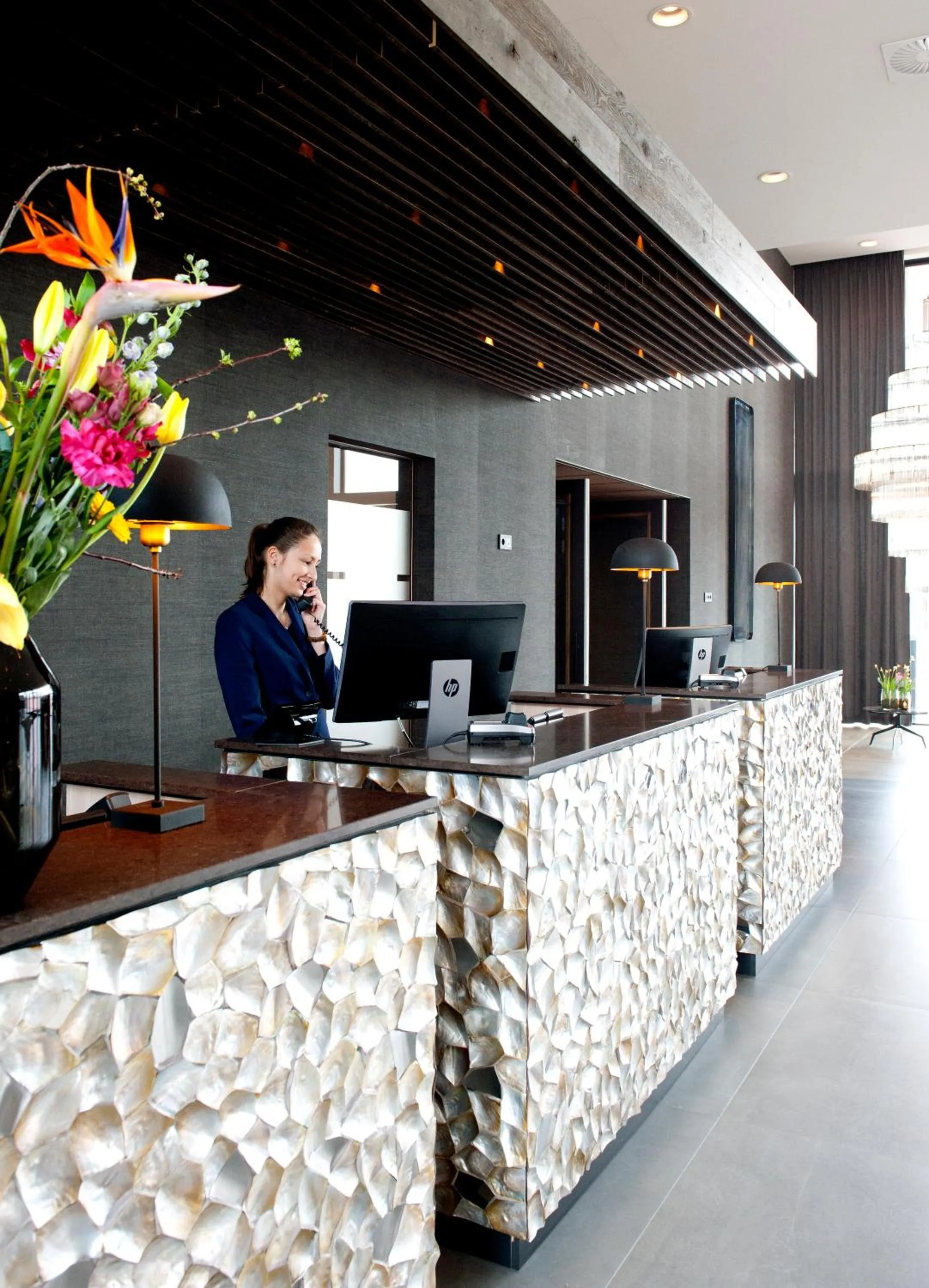 Lobby or reception in Van der Valk Hotel Leeuwarden
