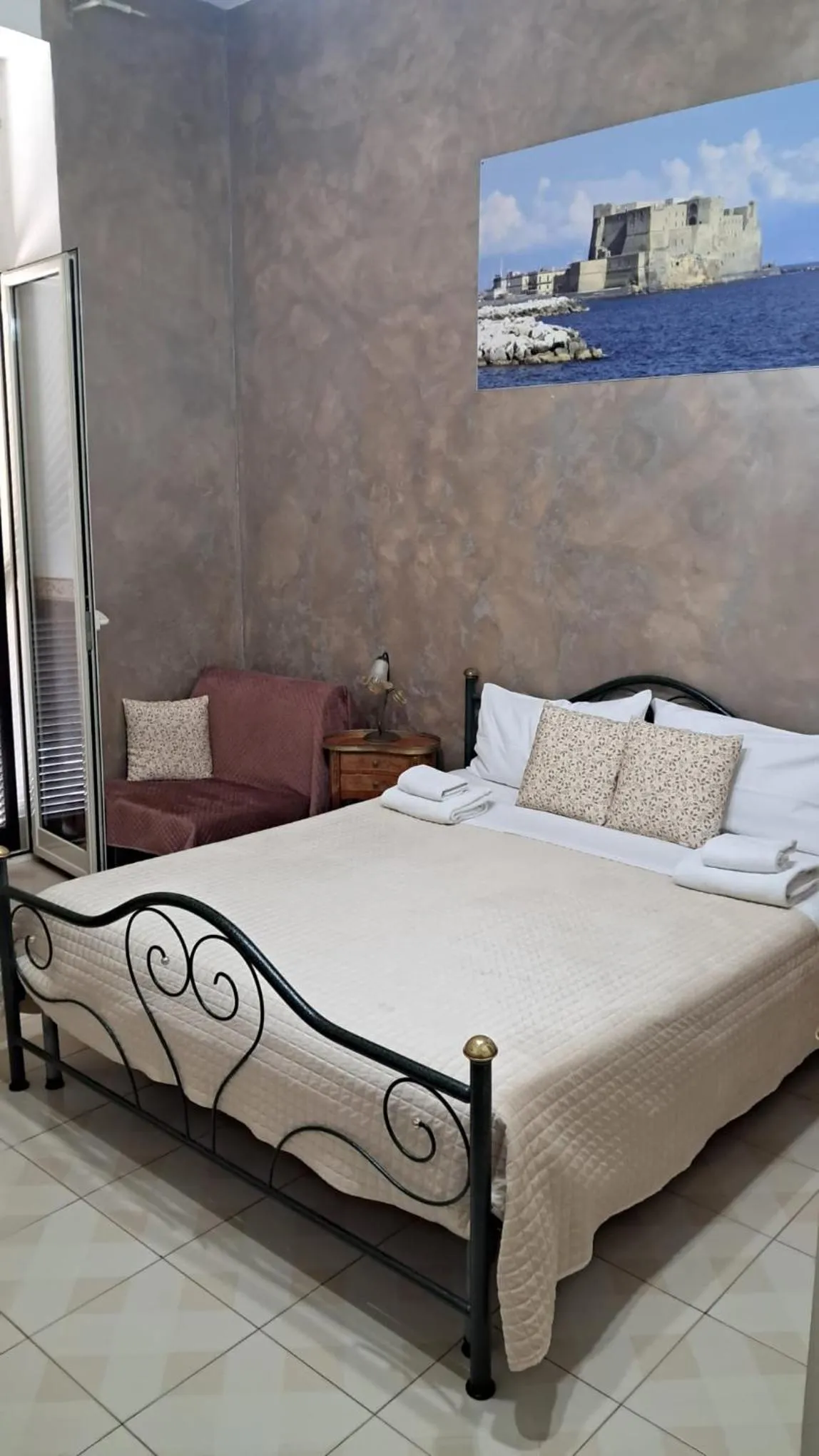 Bedroom, Bed in Benvenuto a Napoli