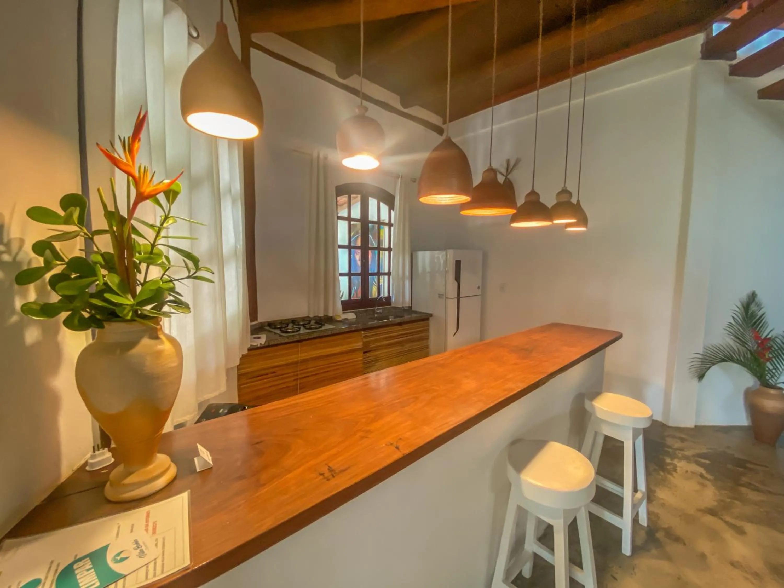 Kitchen or kitchenette in Sueds Trancoso