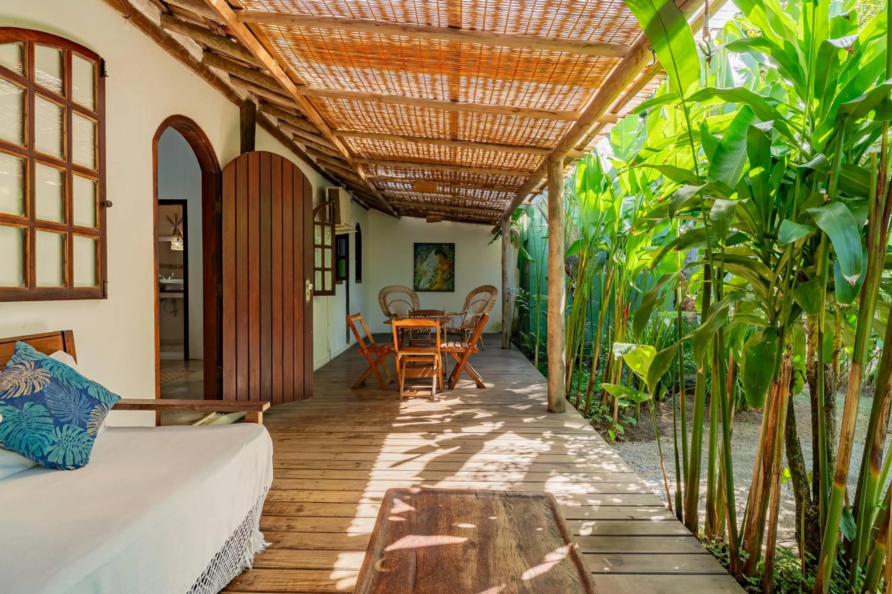 Patio in Sueds Trancoso