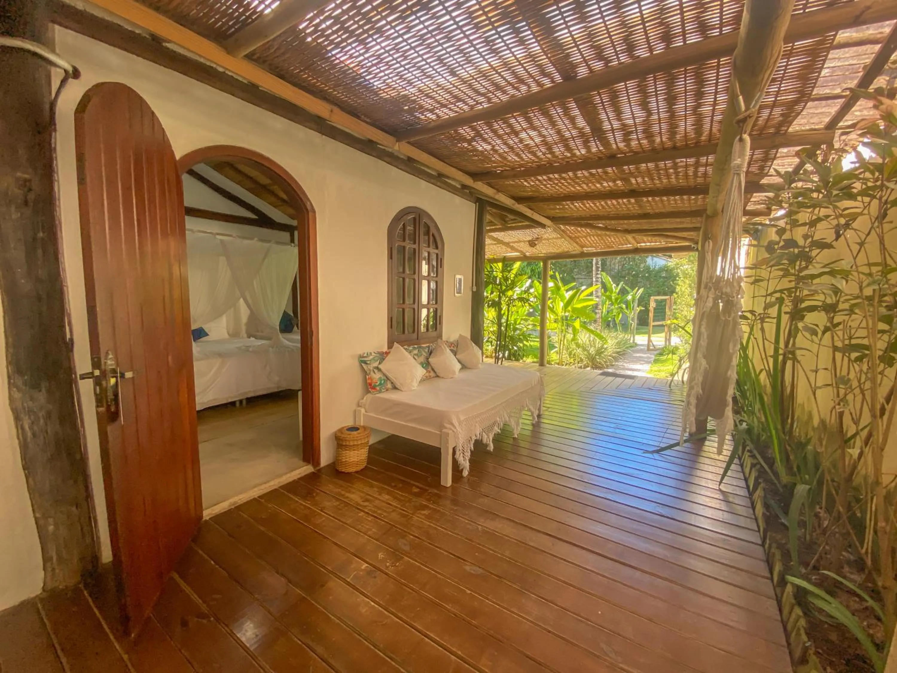 Patio, Bed in Sueds Trancoso