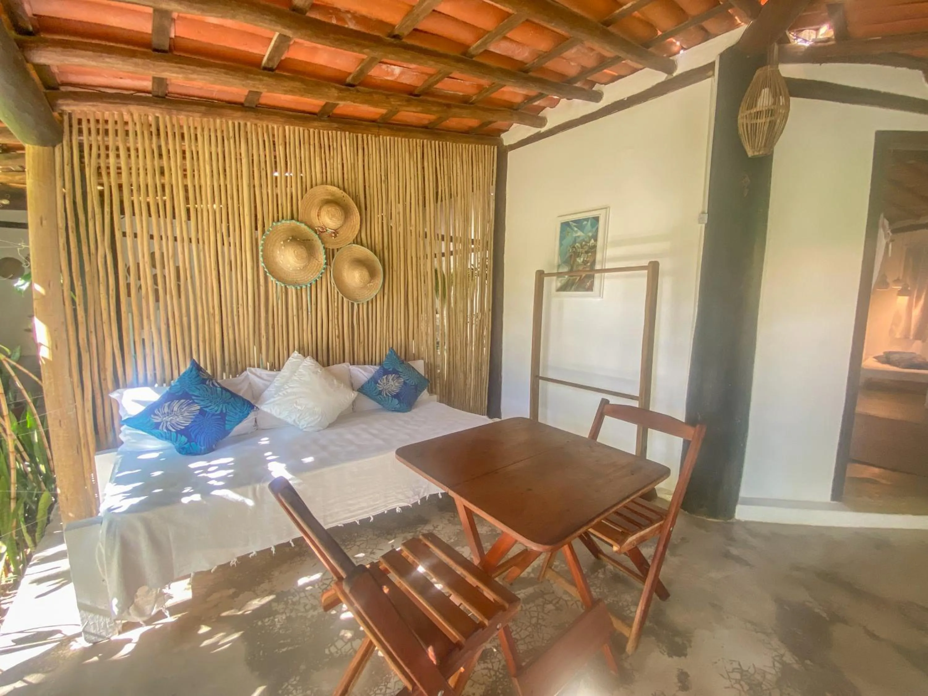 Patio, Bed in Sueds Trancoso