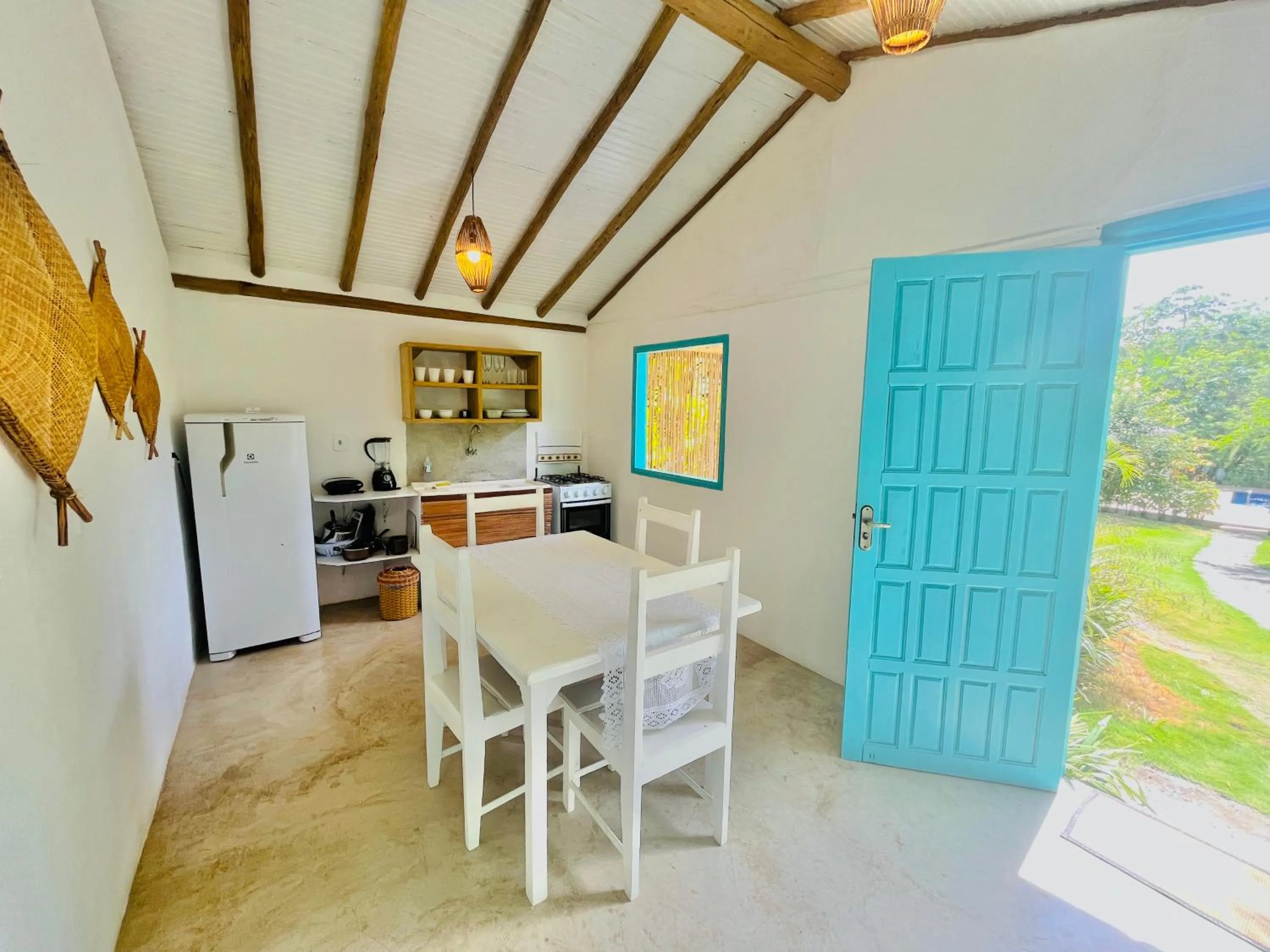 Communal kitchen in Sueds Trancoso