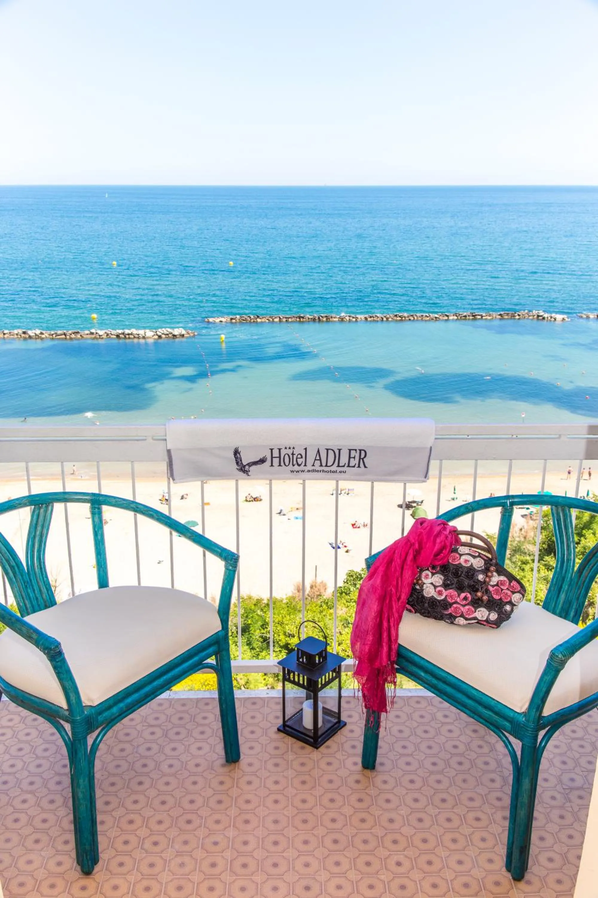 Balcony/Terrace in Hotel Adler