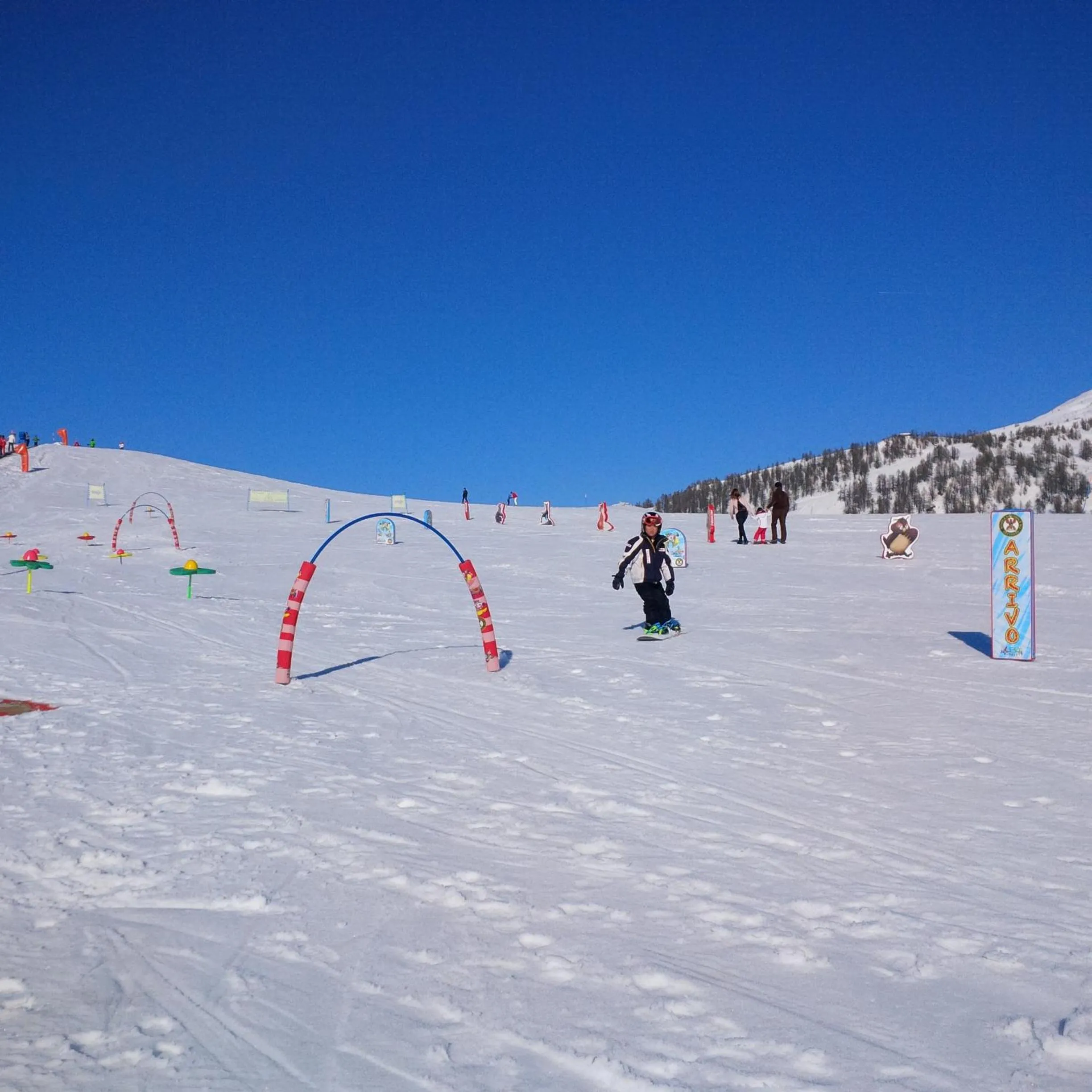 Skiing in Shackleton Chalet