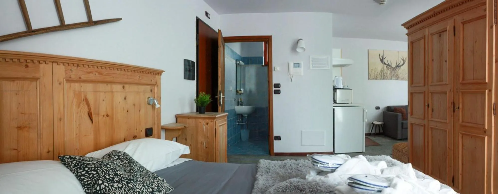 Bed in Shackleton Chalet