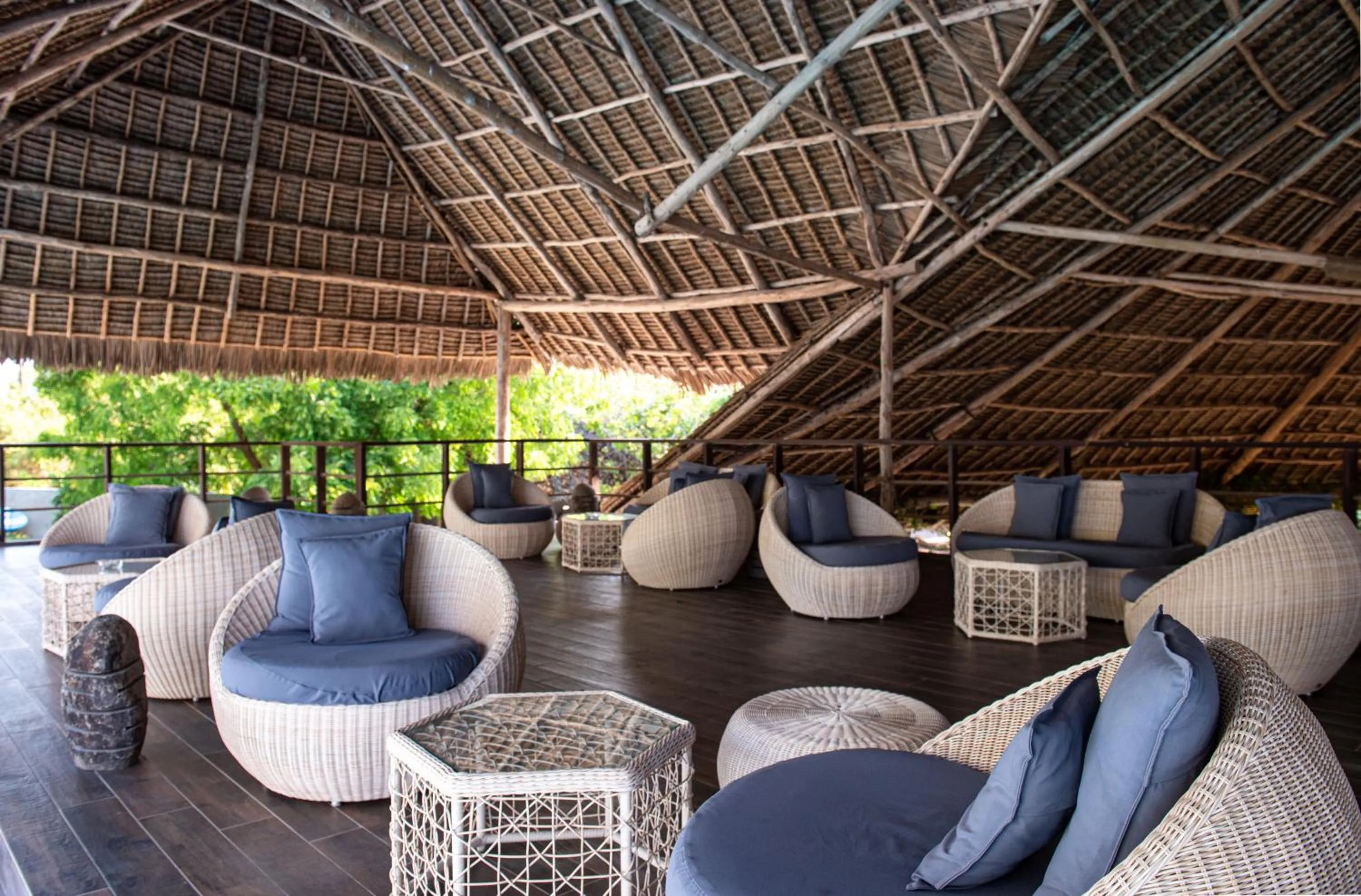 Patio in Blue Moon Resort