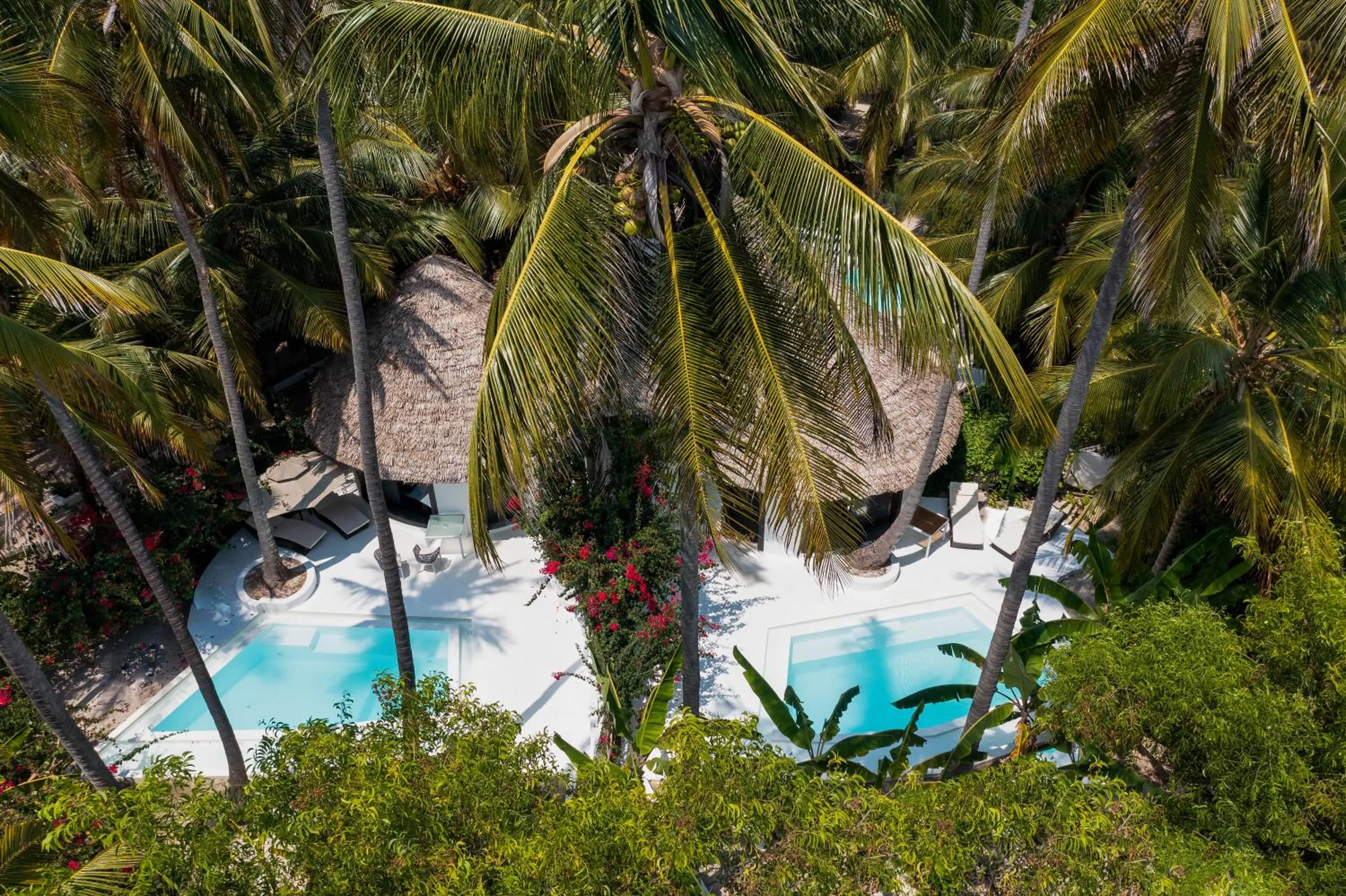 Pool view in Blue Moon Resort