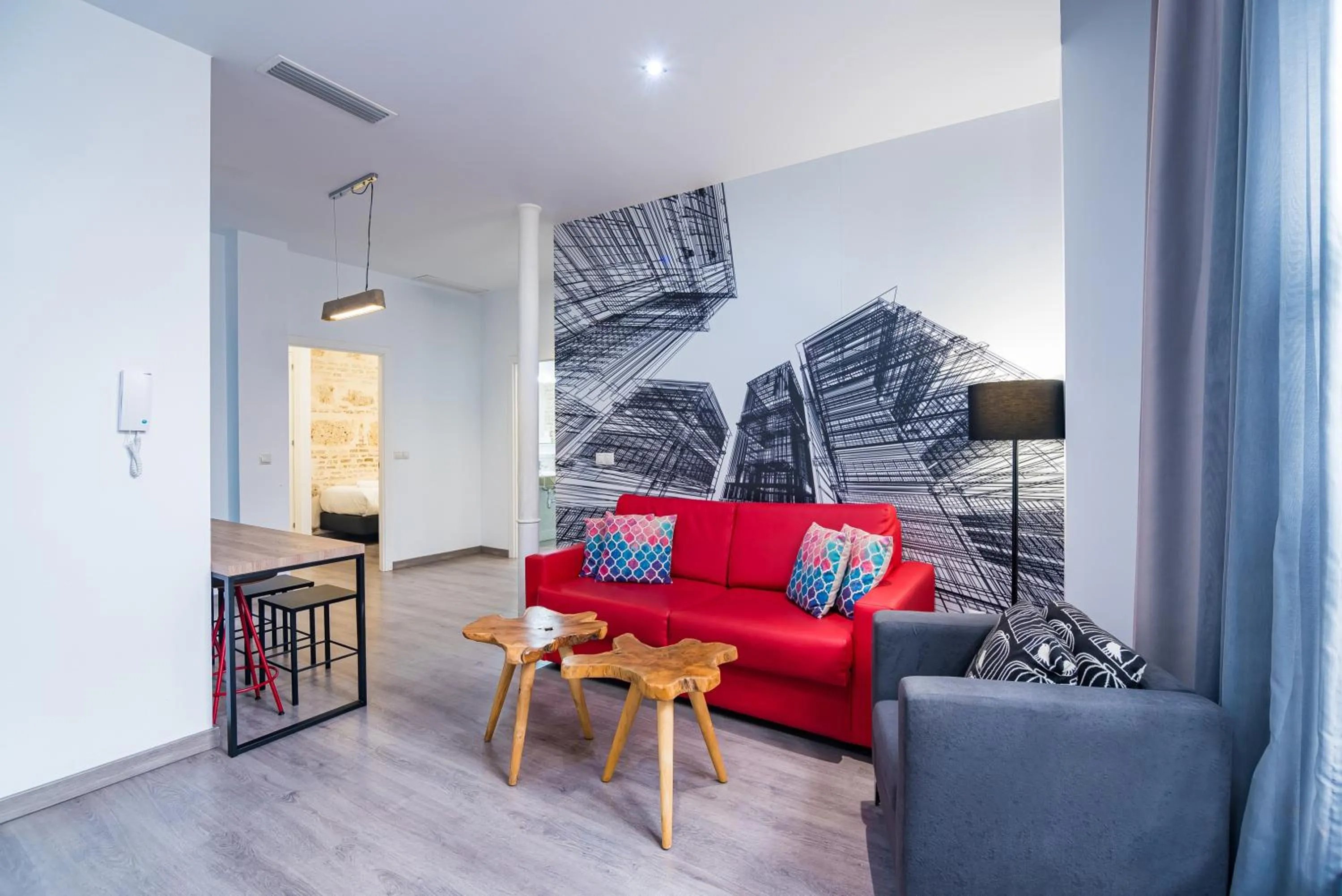 Living room in Plaza de Armas