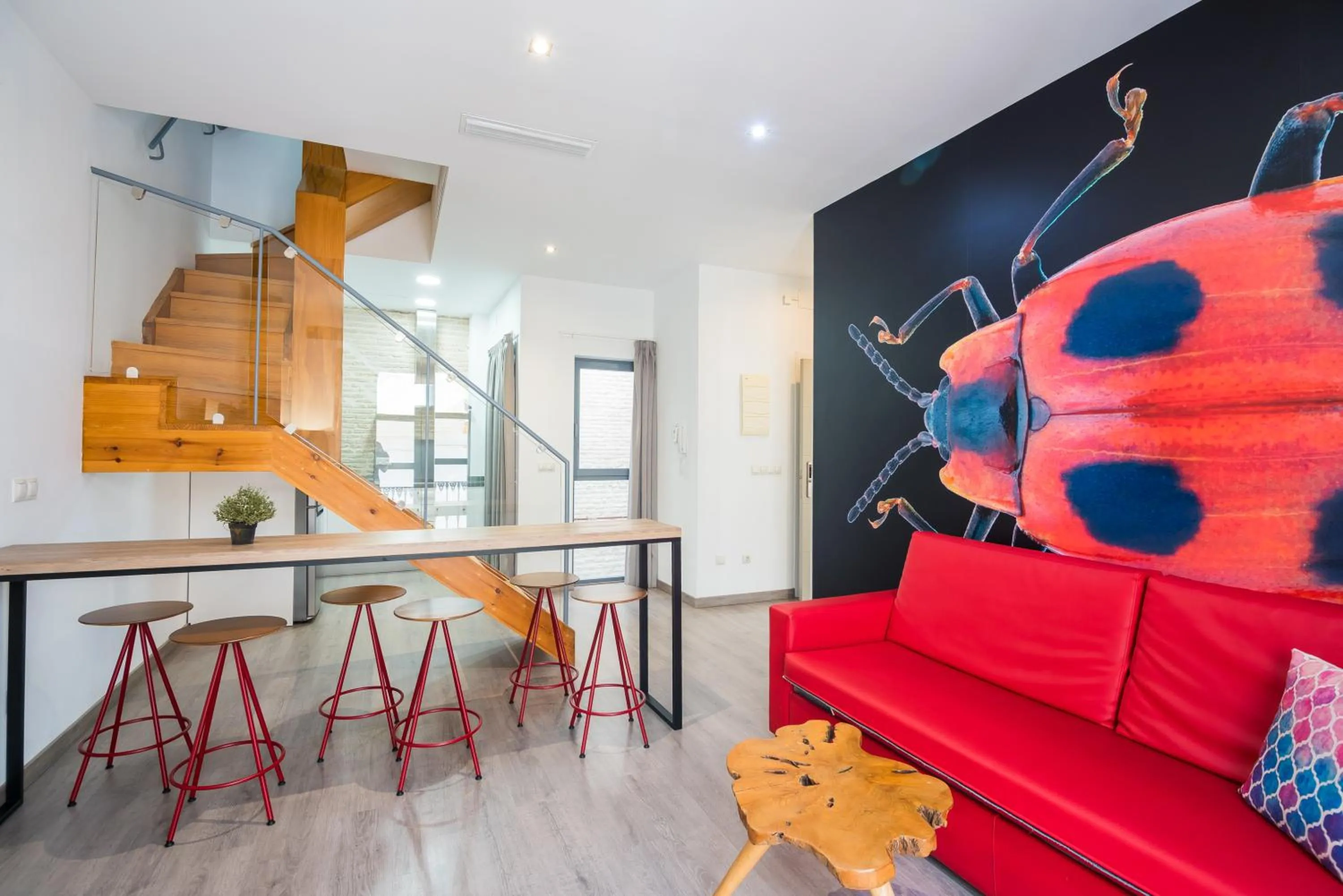 Living room in Plaza de Armas