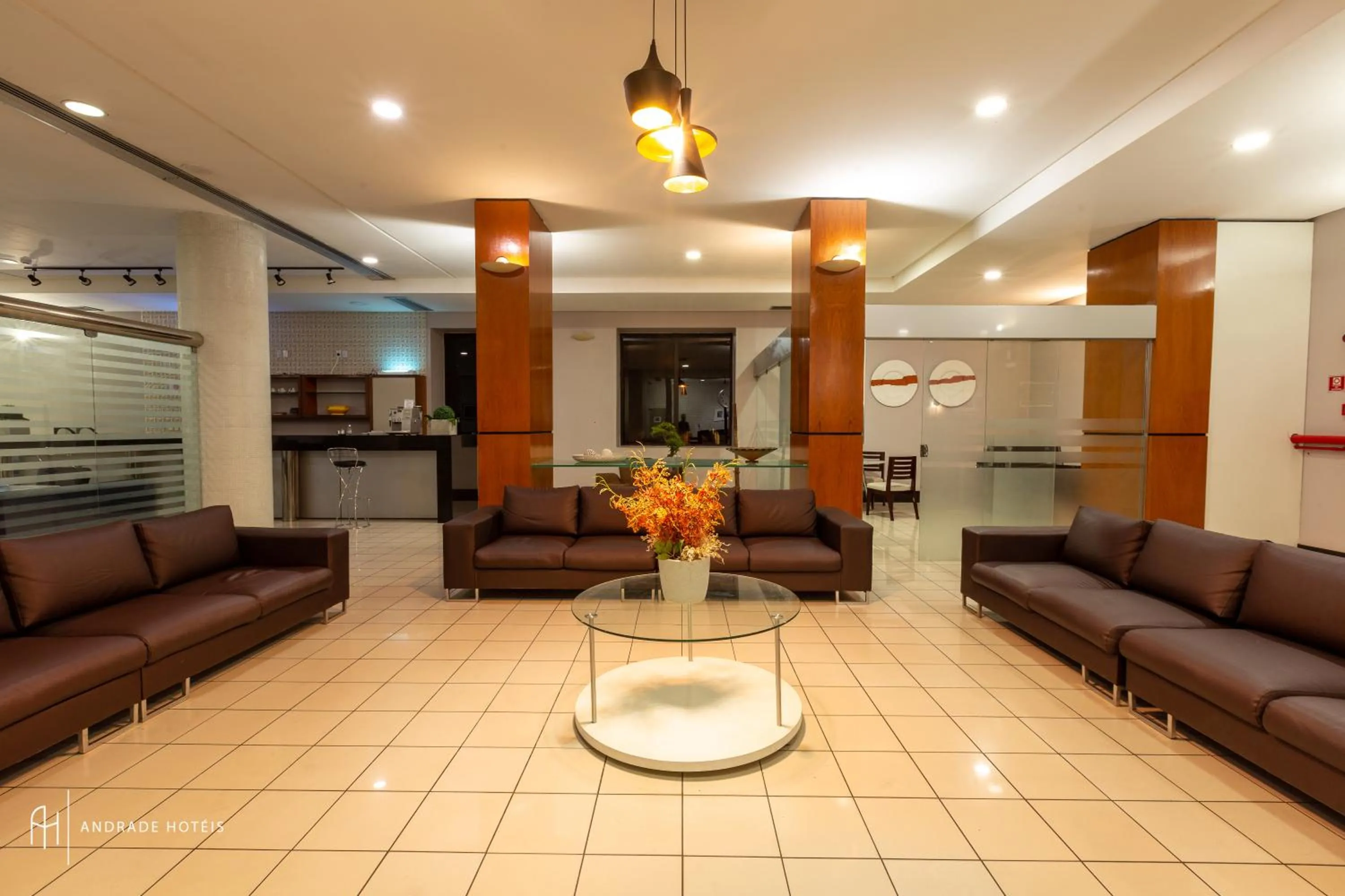 Lobby or reception in Rede Andrade Luxor