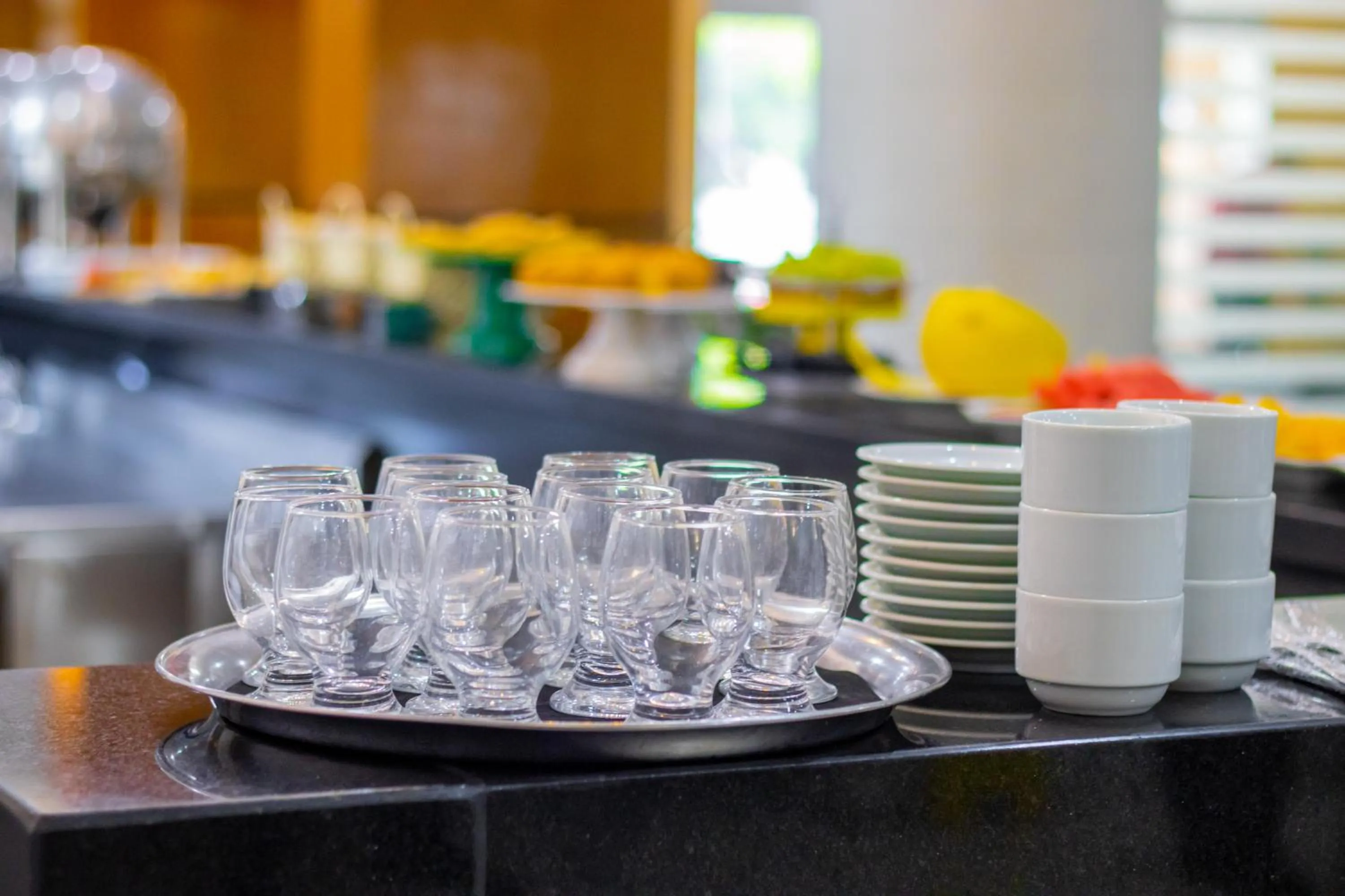 Buffet breakfast in Rede Andrade Luxor