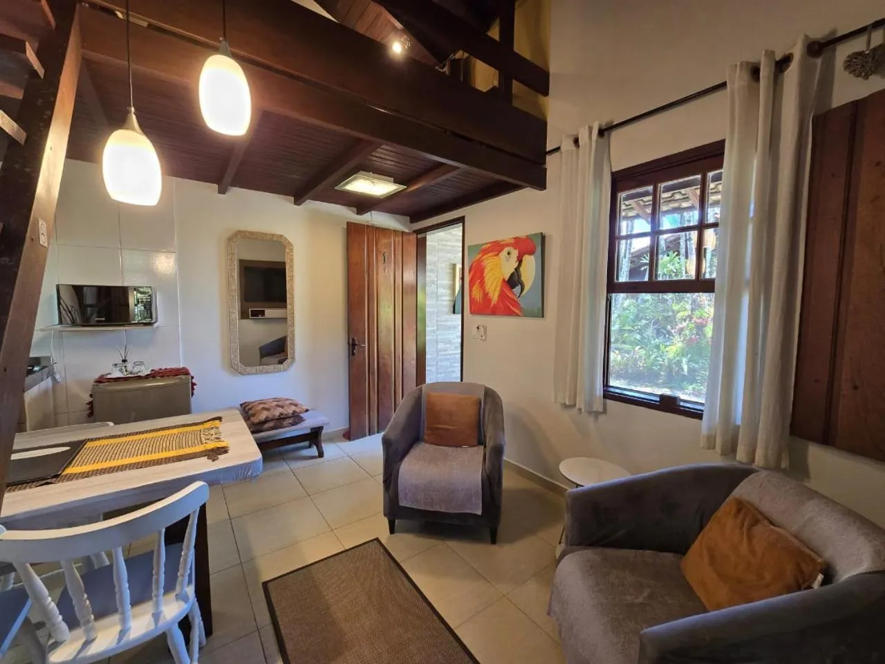 Seating area in Eliconial Paraty Pousada