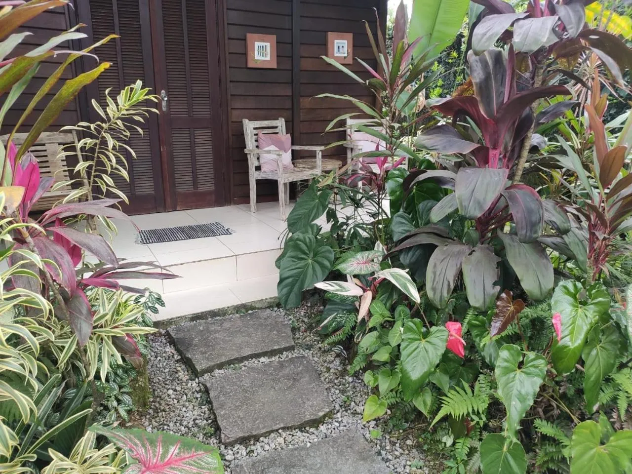 Garden view in Eliconial Paraty Pousada
