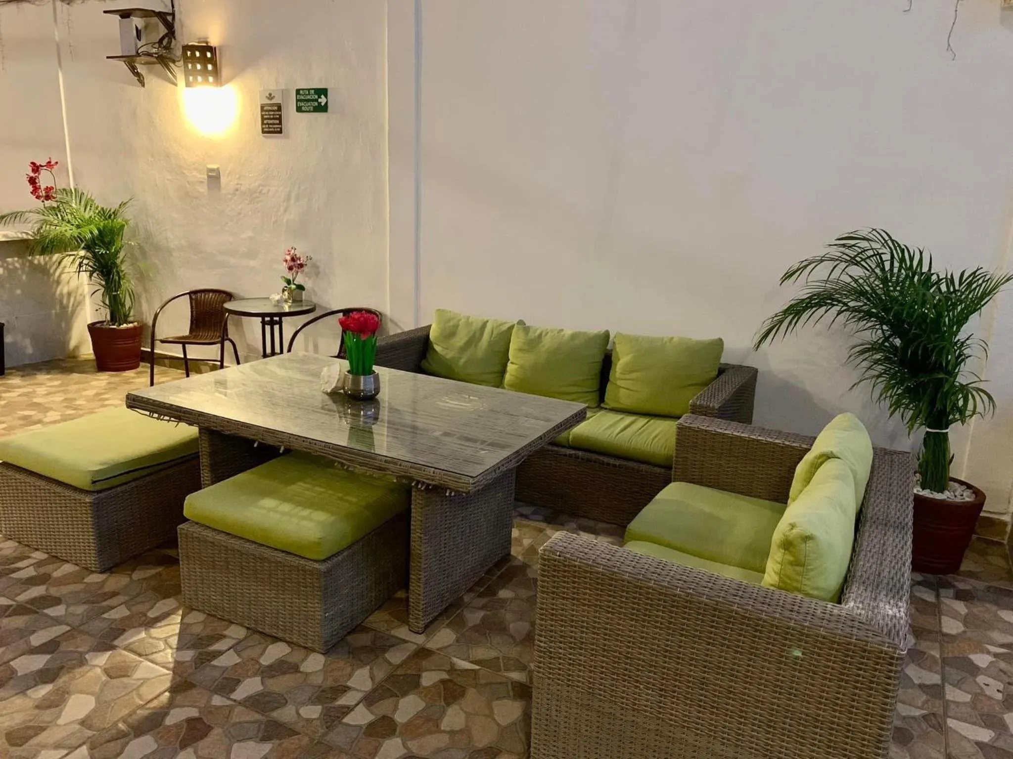 Living room in Hotel La Casa del Capi