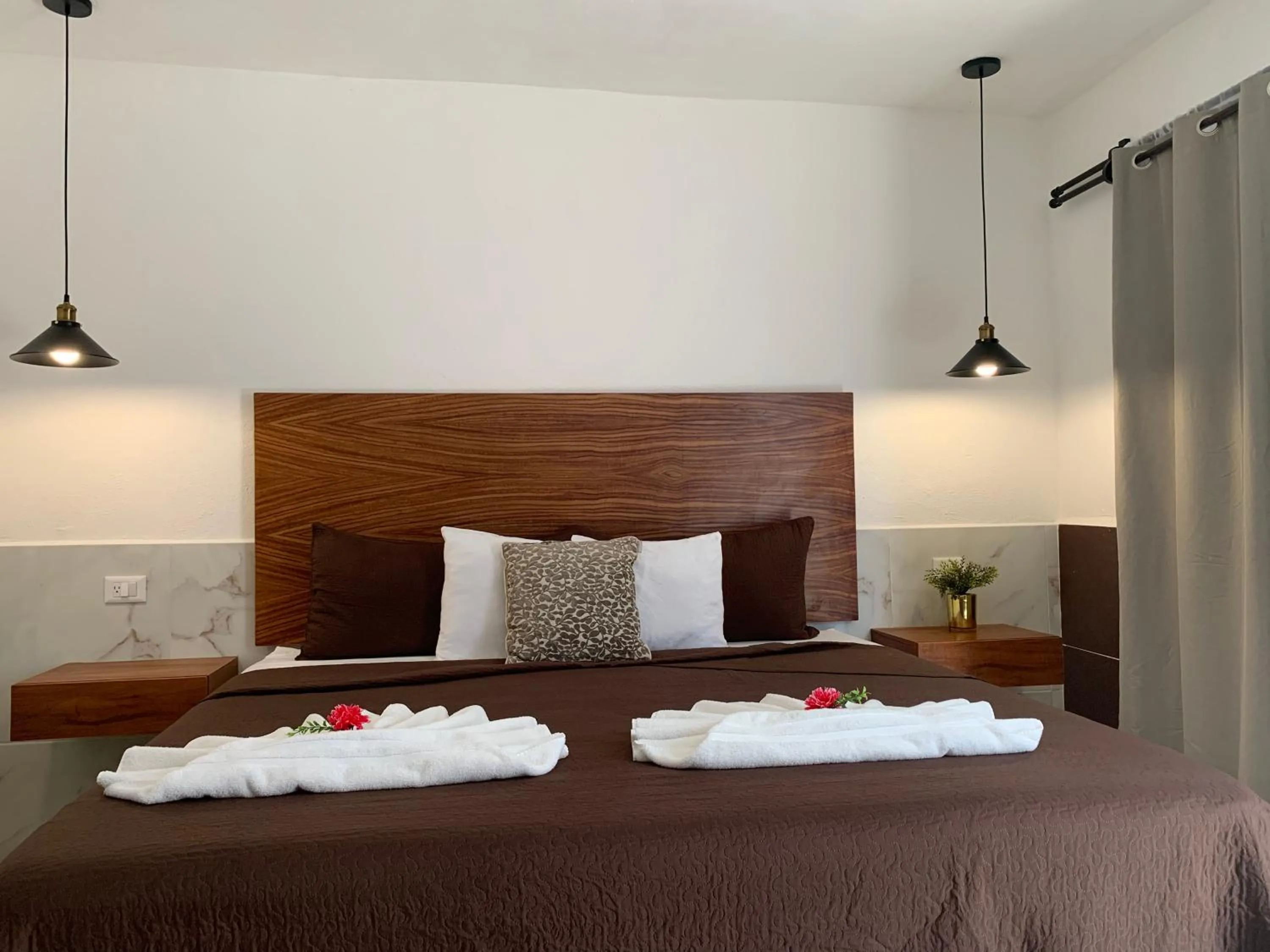 Bed in Hotel La Casa del Capi