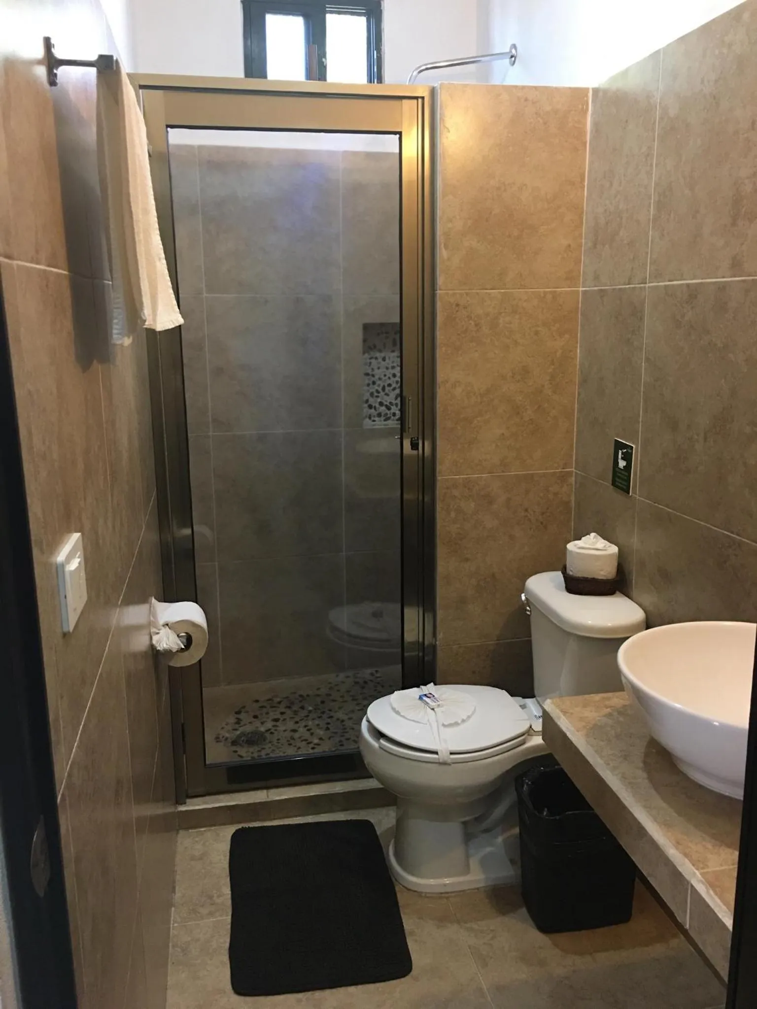 Bathroom in Hotel La Casa del Capi