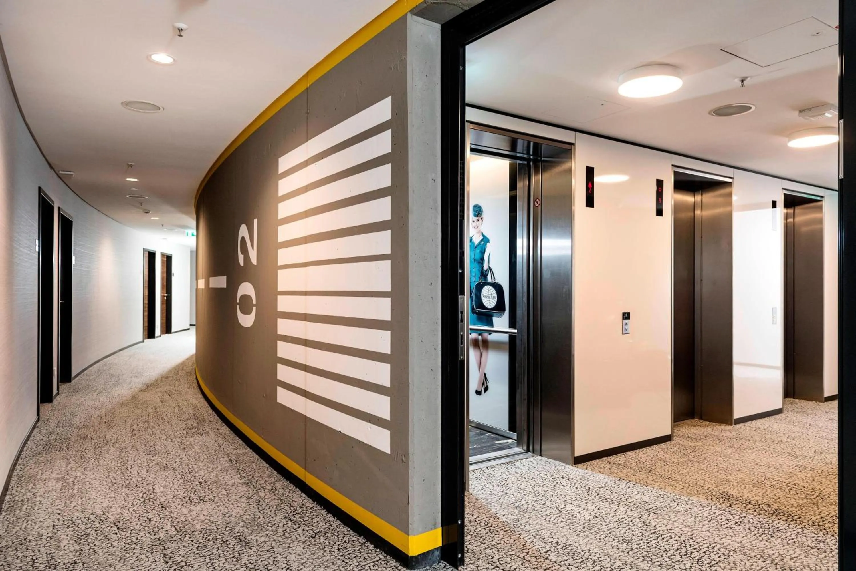 Property building in Airport Plaza Hotel Hamburg