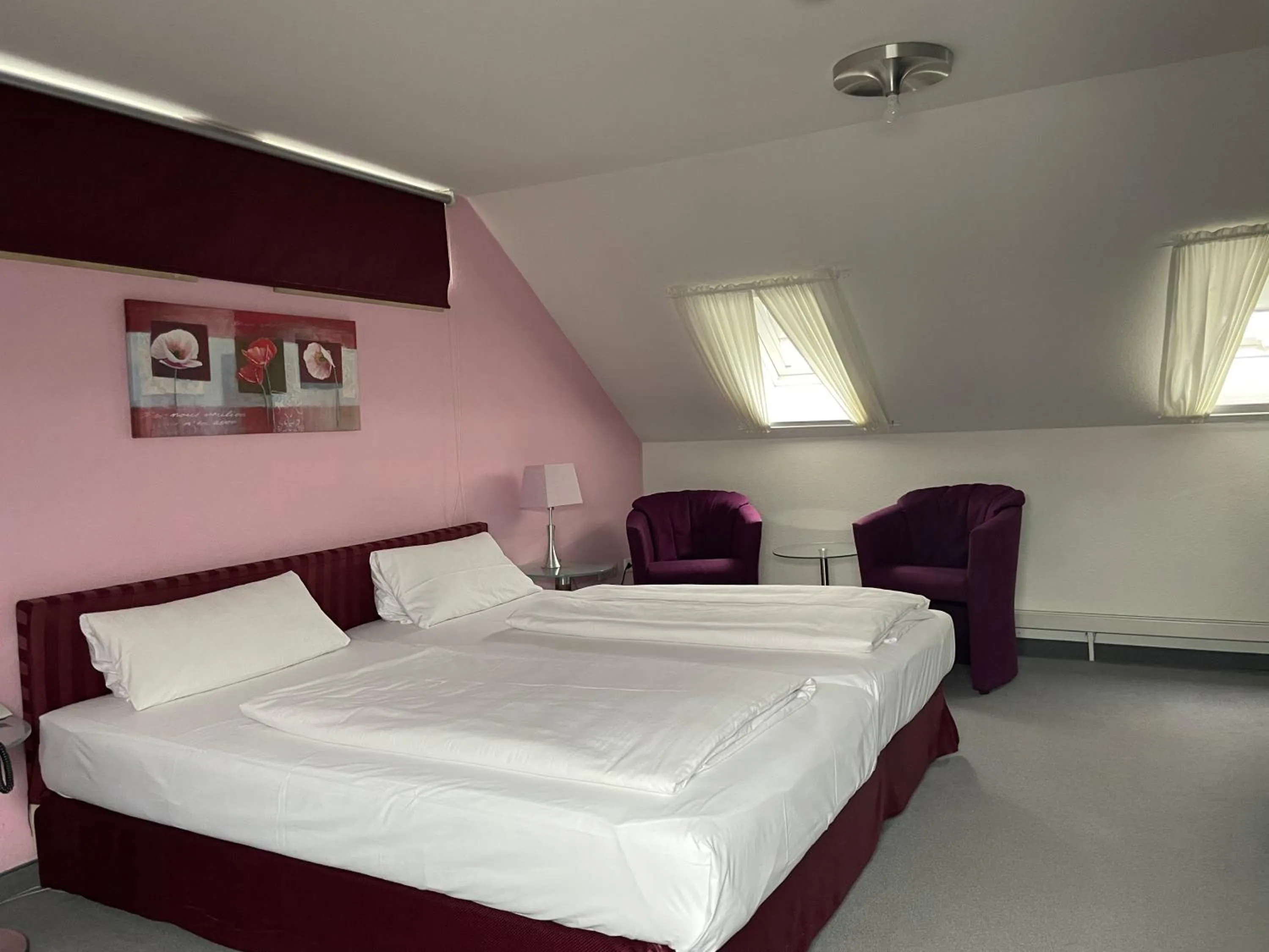 Bed in Hotel Unterfeldhaus