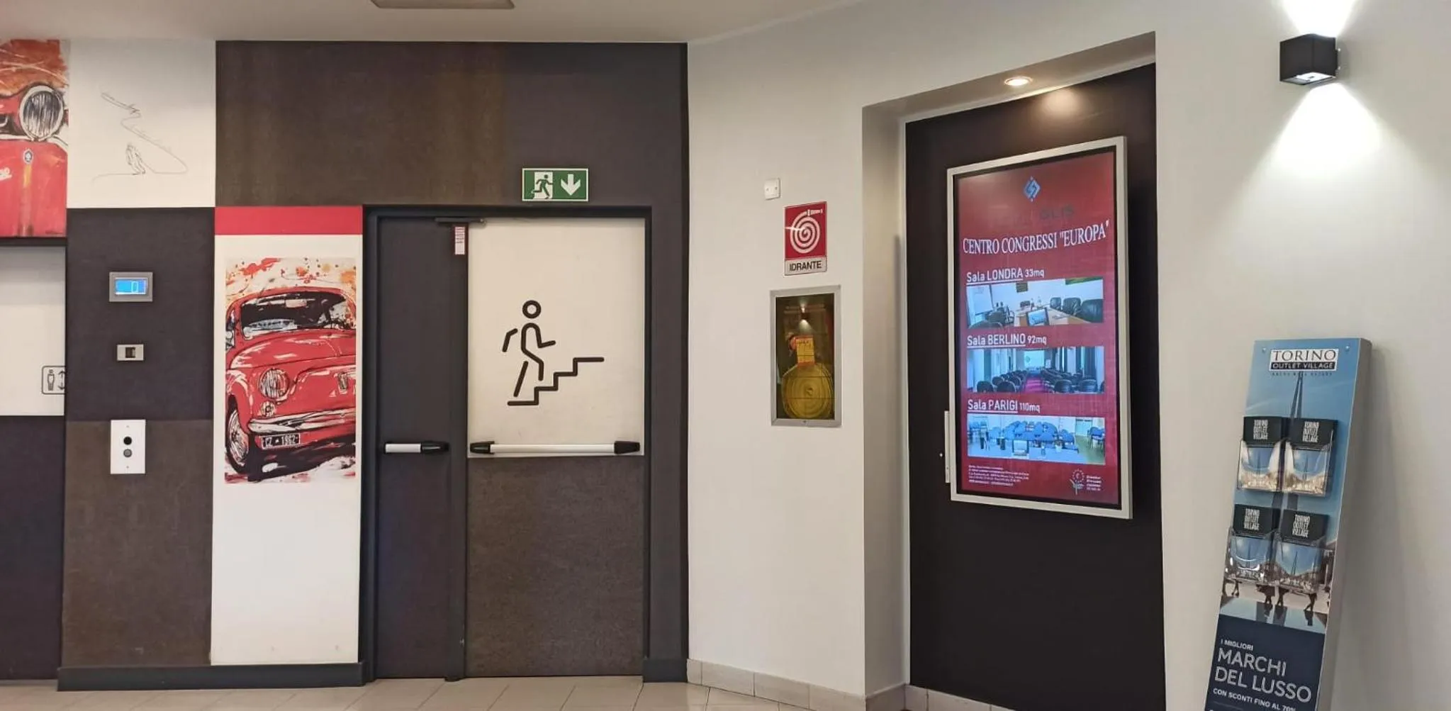 Lobby or reception in Hotel Glis