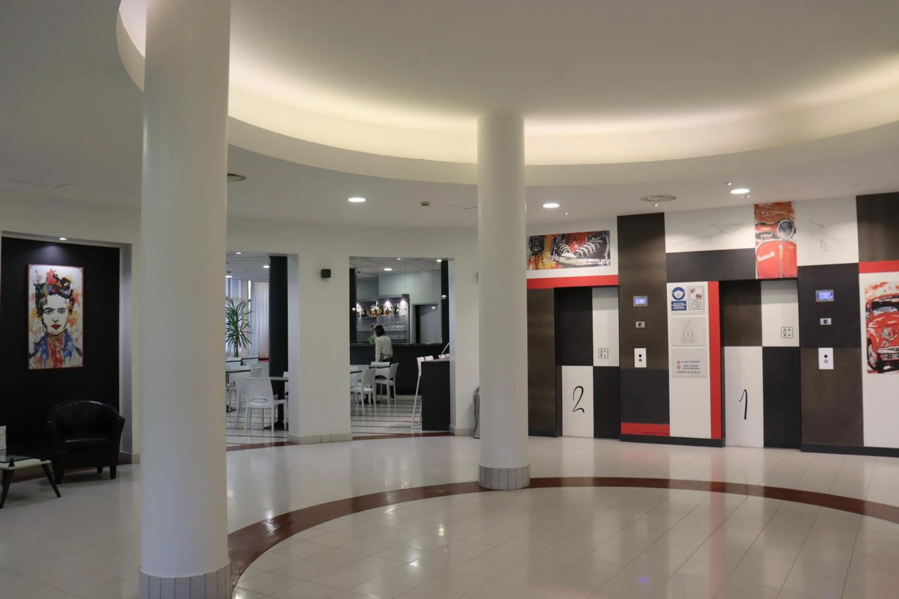 Lobby or reception in Hotel Glis