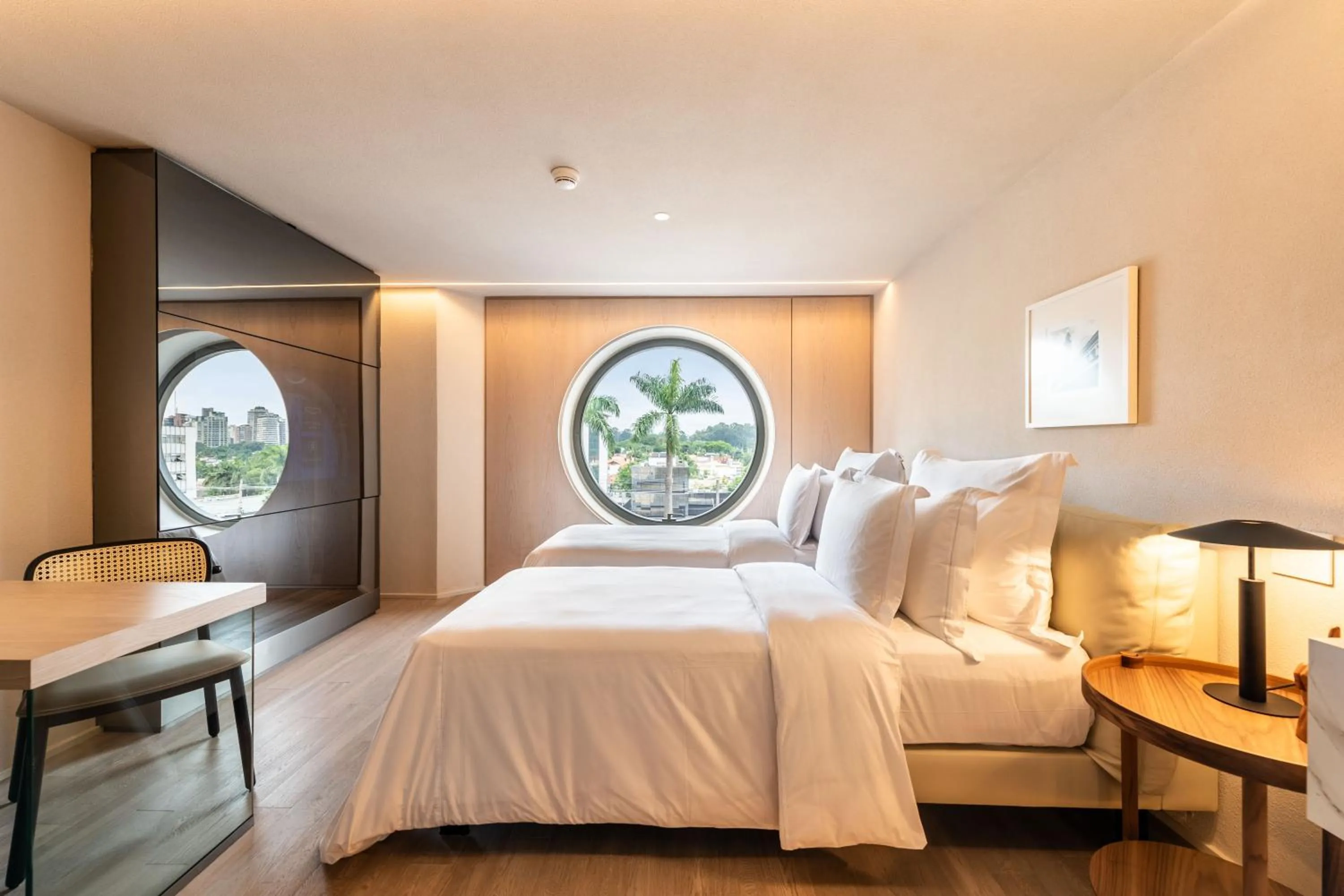 Bedroom, Bed in Hotel Unique