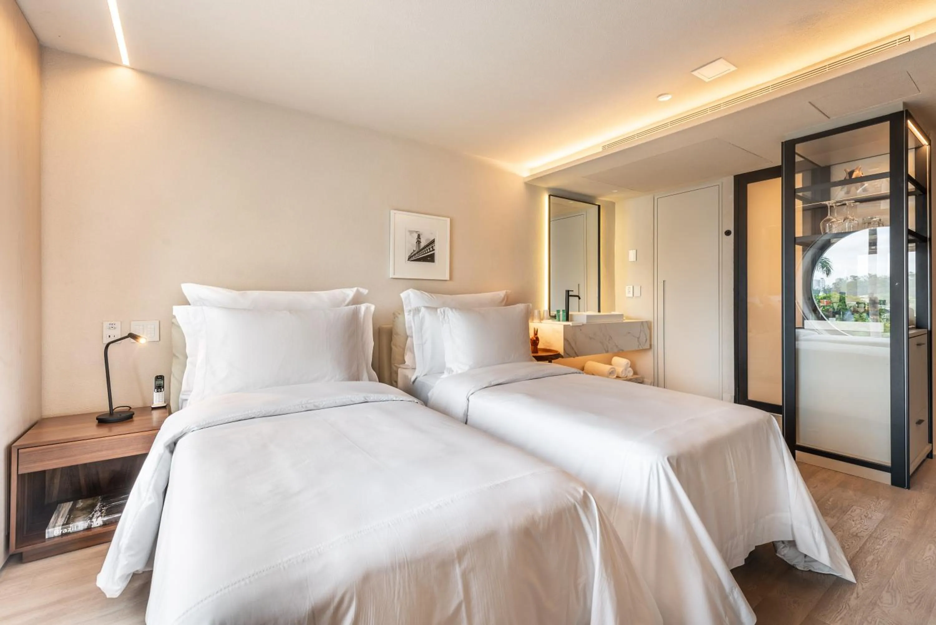 Bedroom, Bed in Hotel Unique