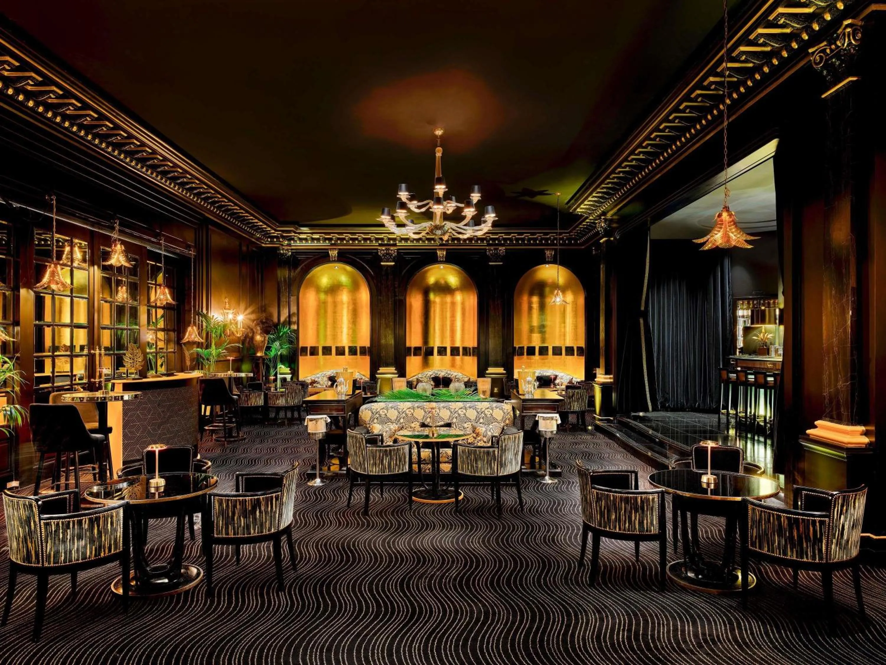 Lounge or bar in The Savoy
