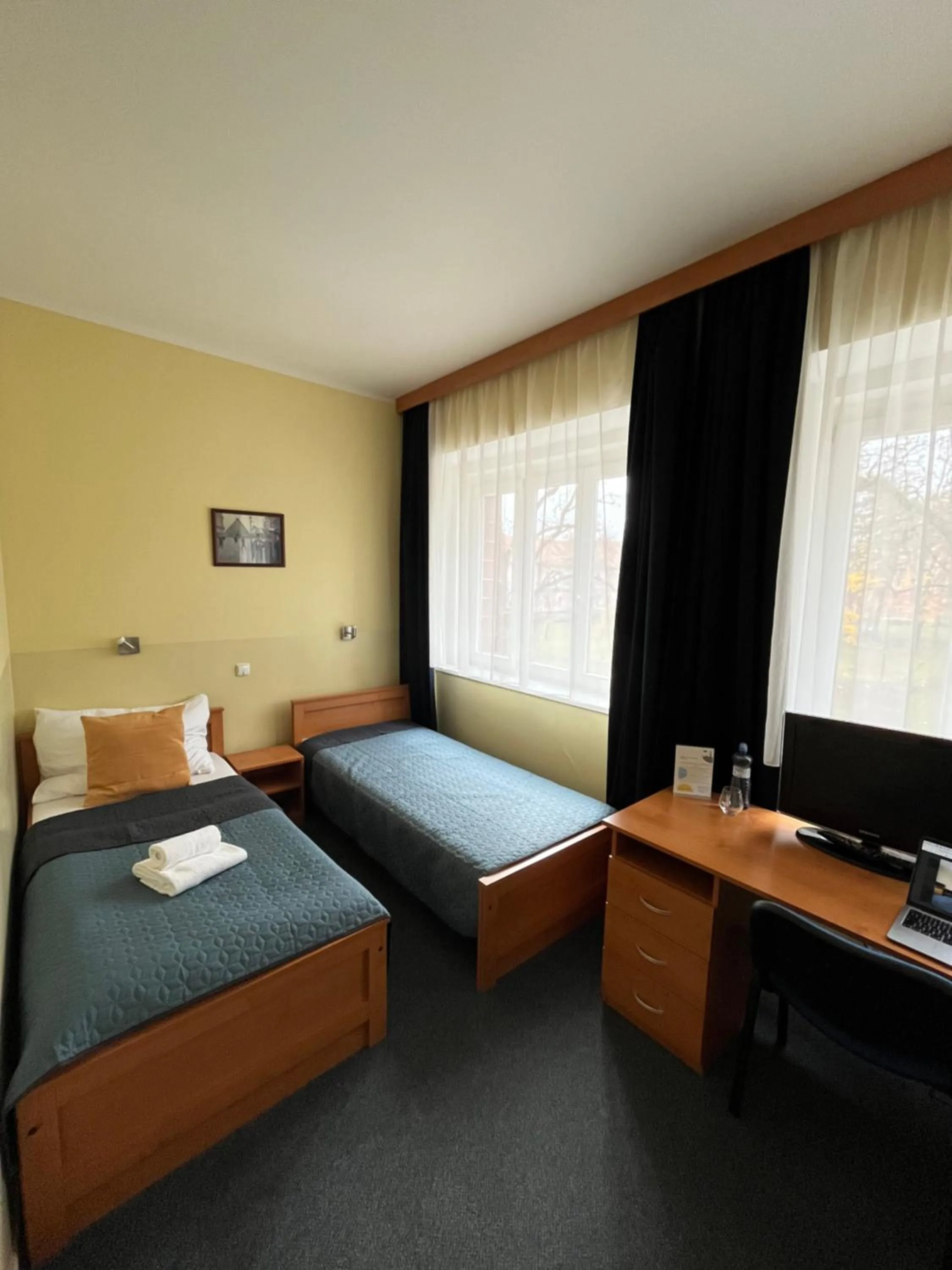 Bed in Parkhotel Terezín