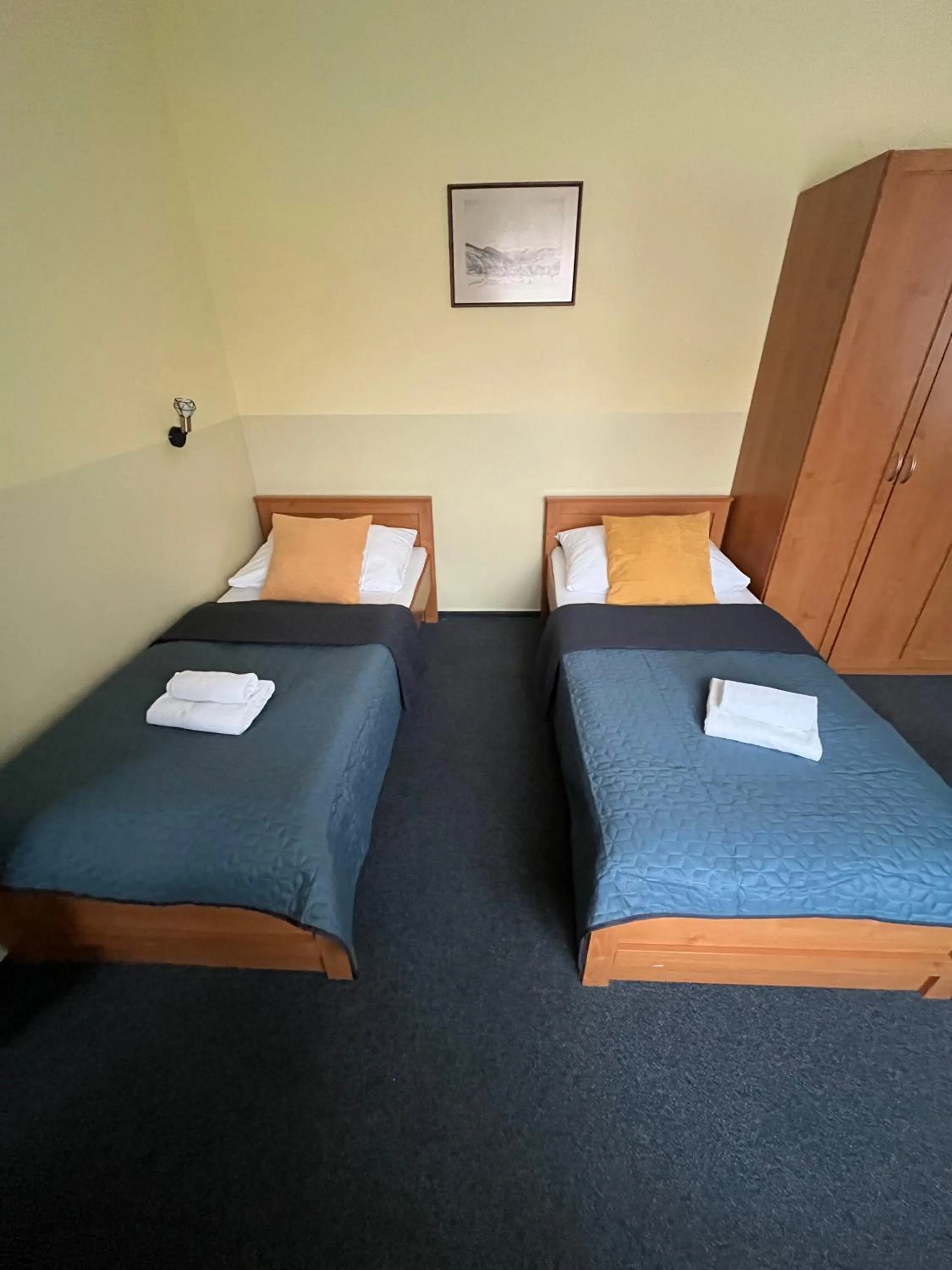 Bed in Parkhotel Terezín