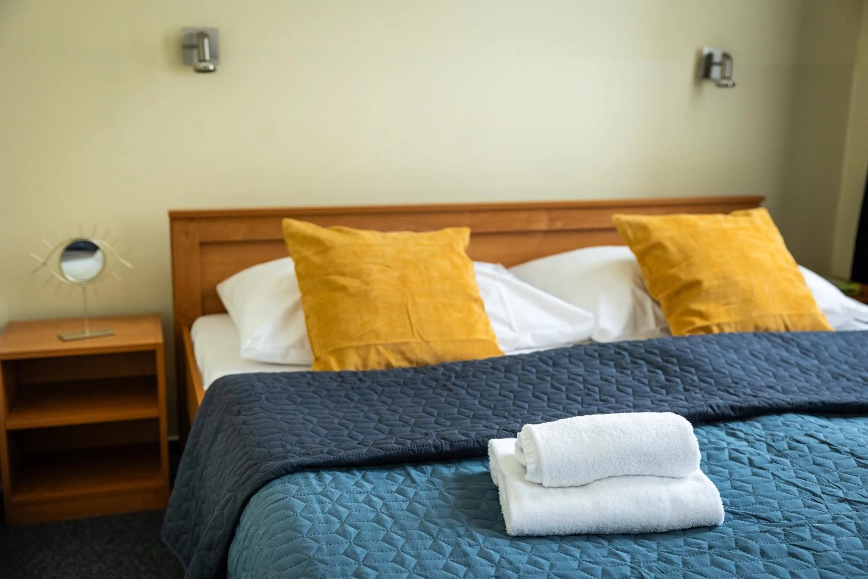 Bed in Parkhotel Terezín