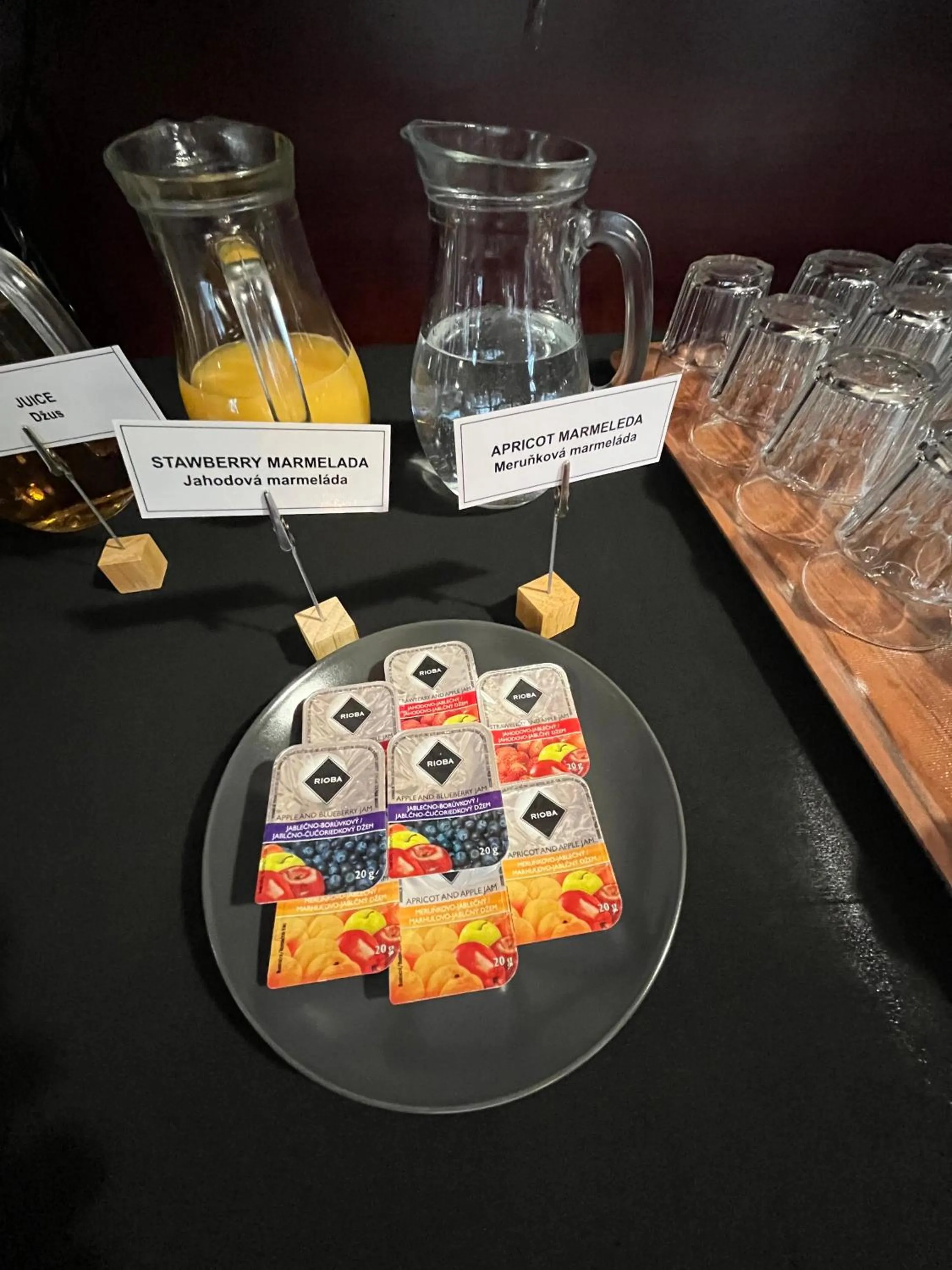 Breakfast in Parkhotel Terezín