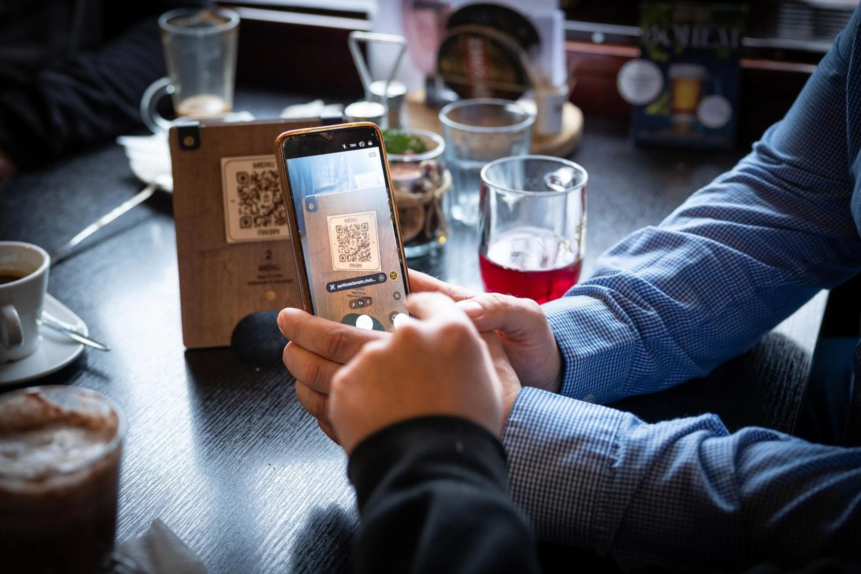 Restaurant/places to eat in Parkhotel Terezín