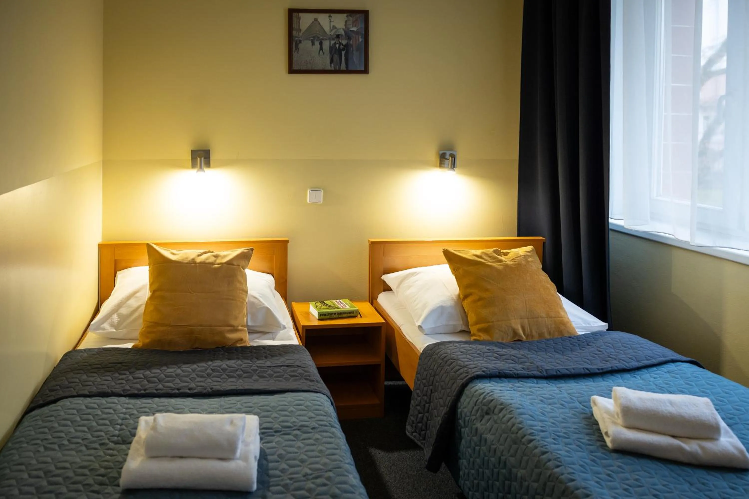 Bed in Parkhotel Terezín