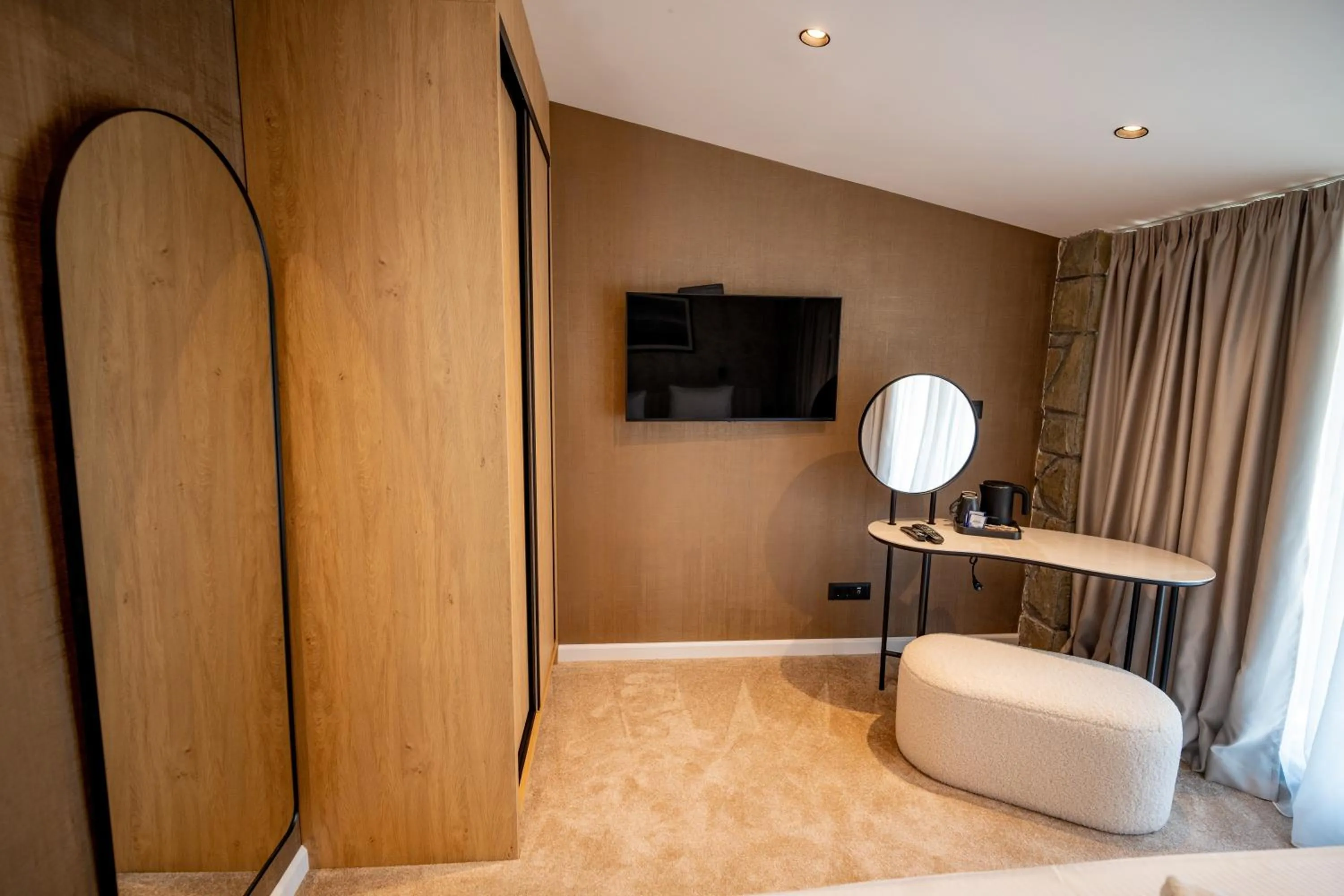 wardrobe in Hotel Aria