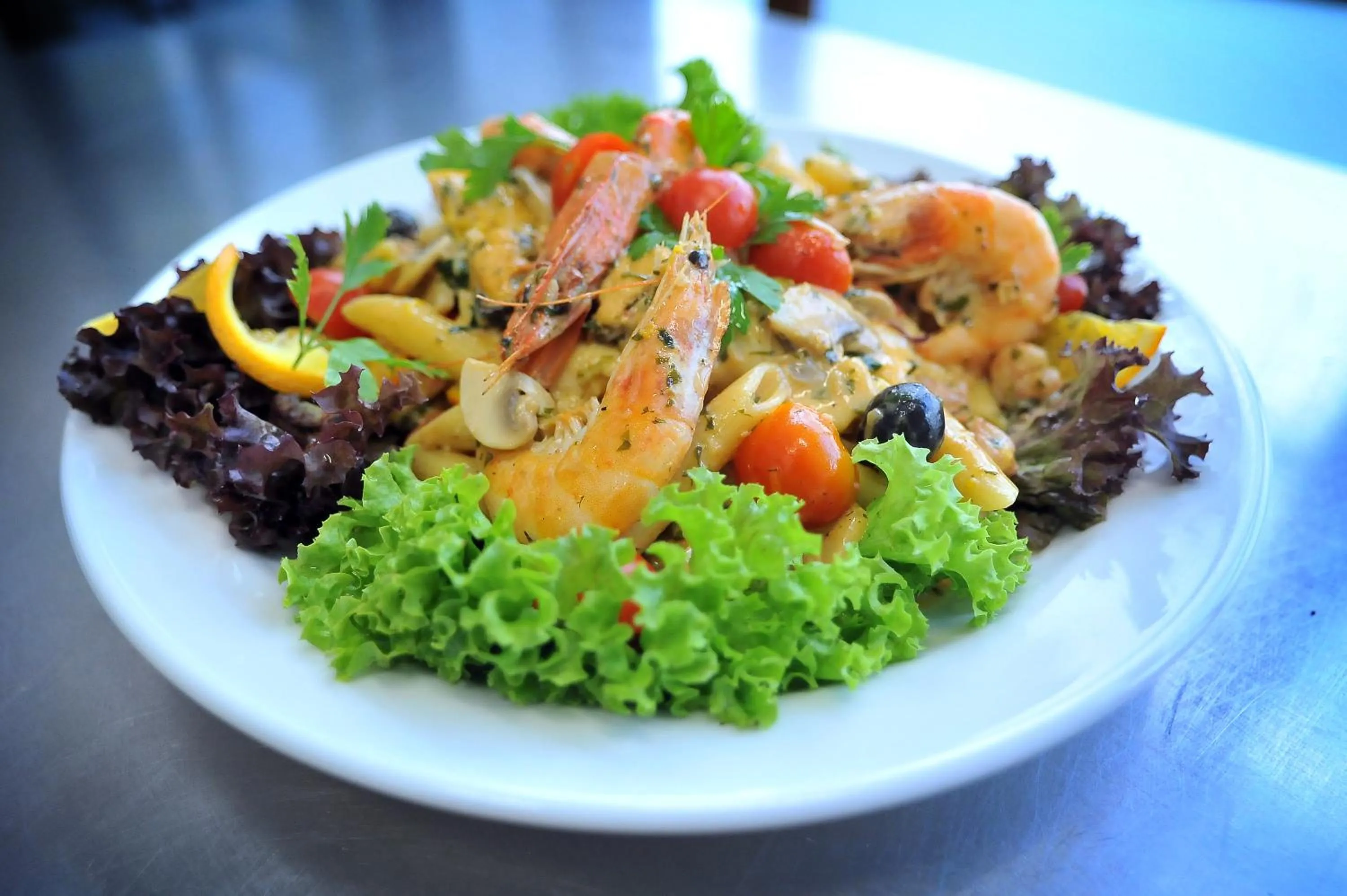 Swimming pool in Hotel Aria