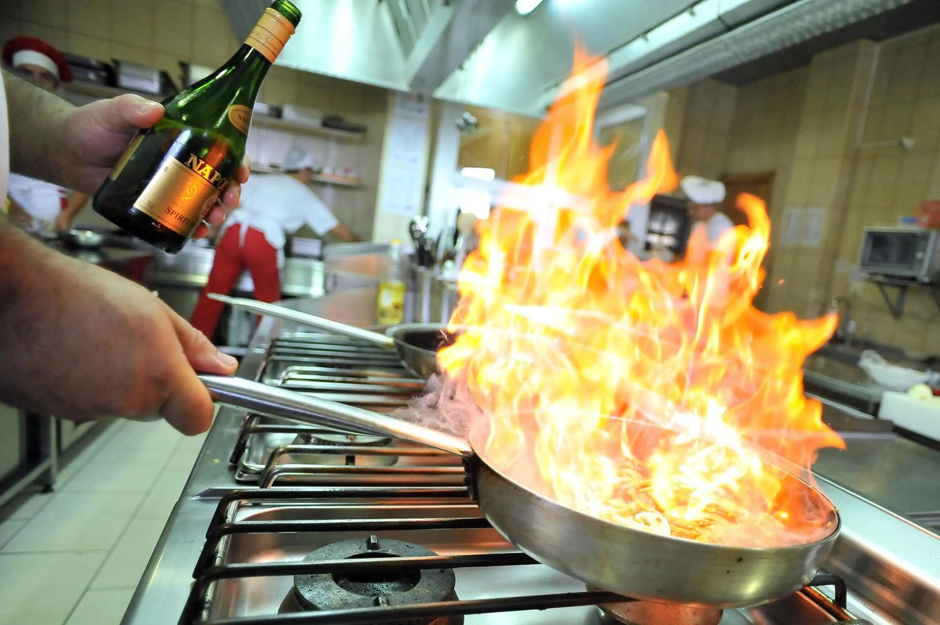 Decorative detail in Hotel Aria