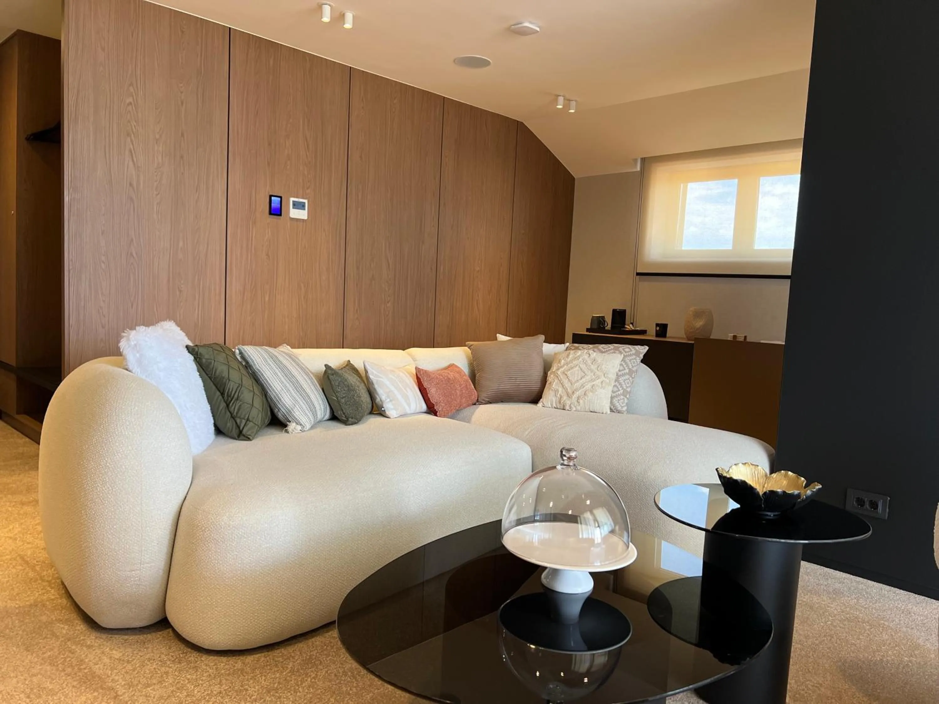 Living room in Hotel Aria