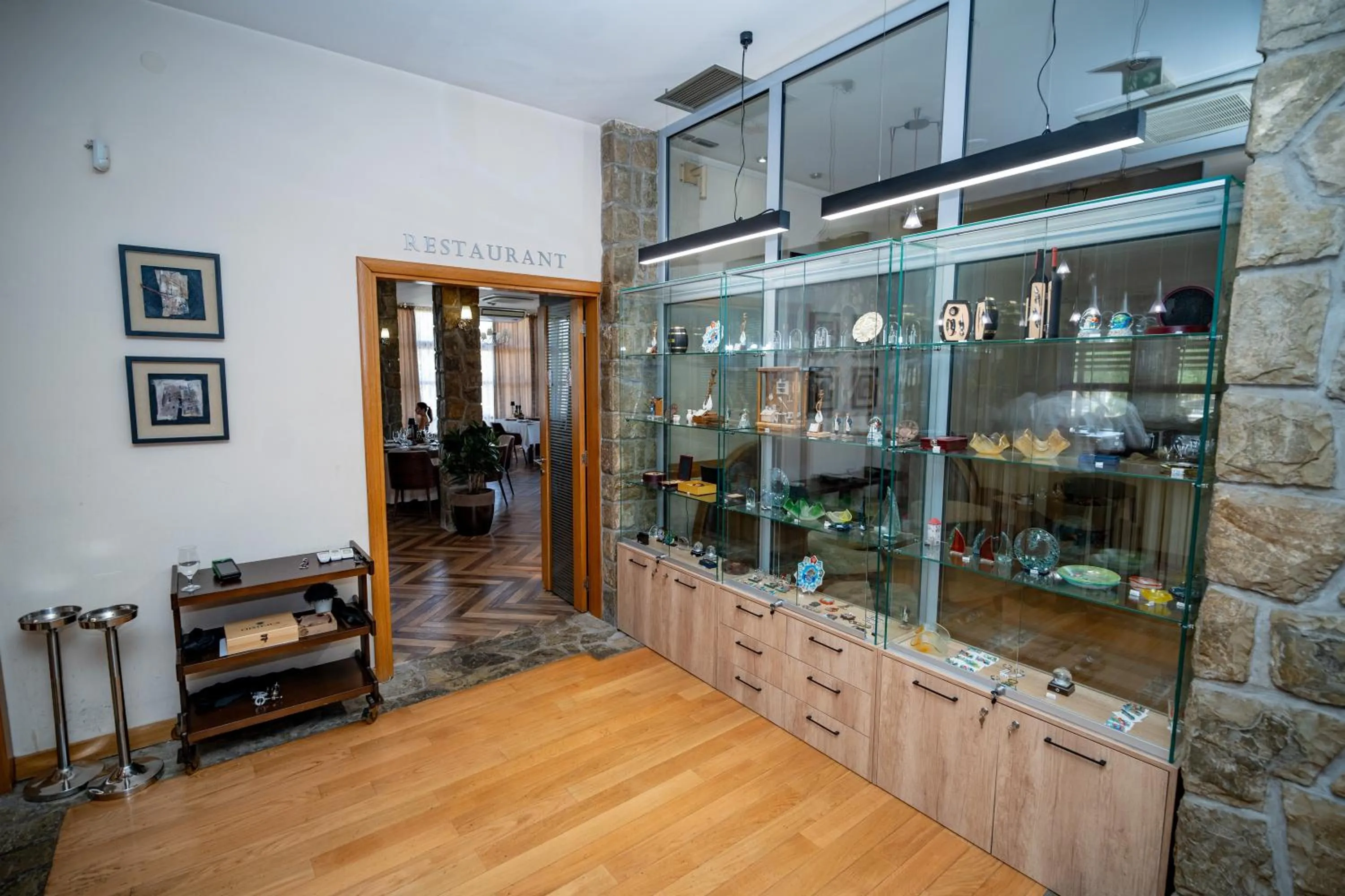 Property building in Hotel Aria