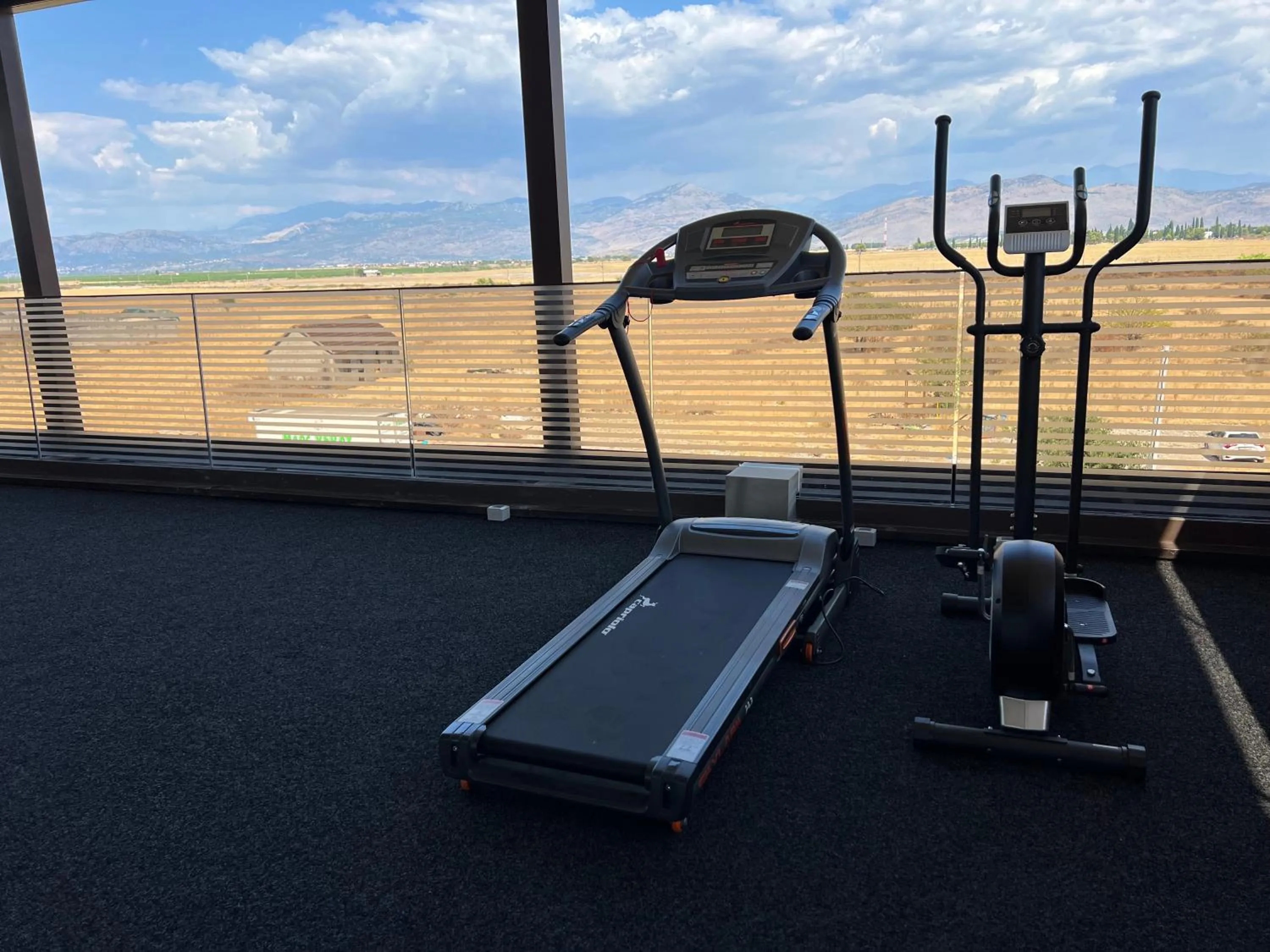Fitness centre/facilities in Hotel Aria