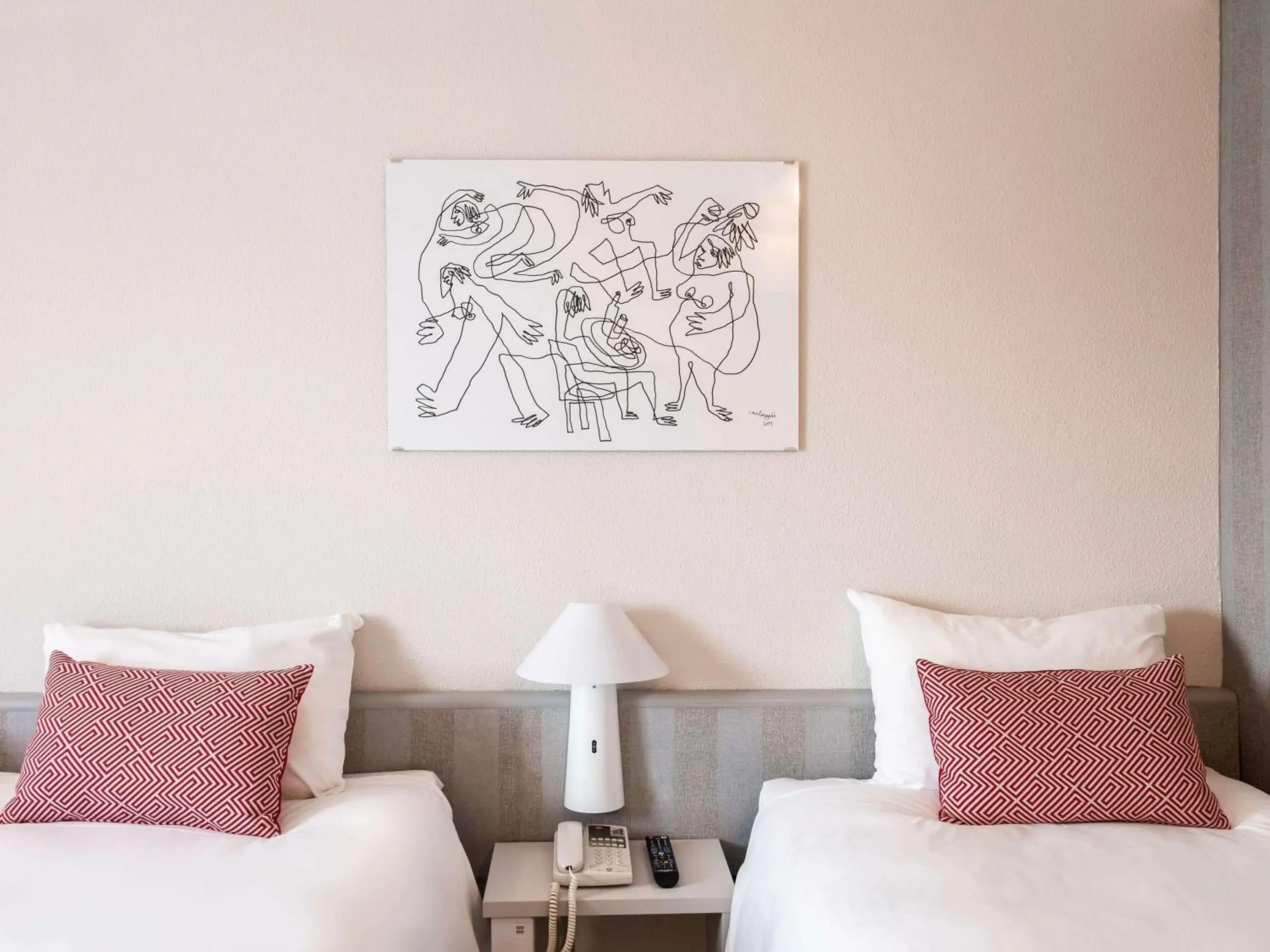 Twin Room in Ibis Valencia Alfafar Twin Room in Ibis Valencia Alfafar