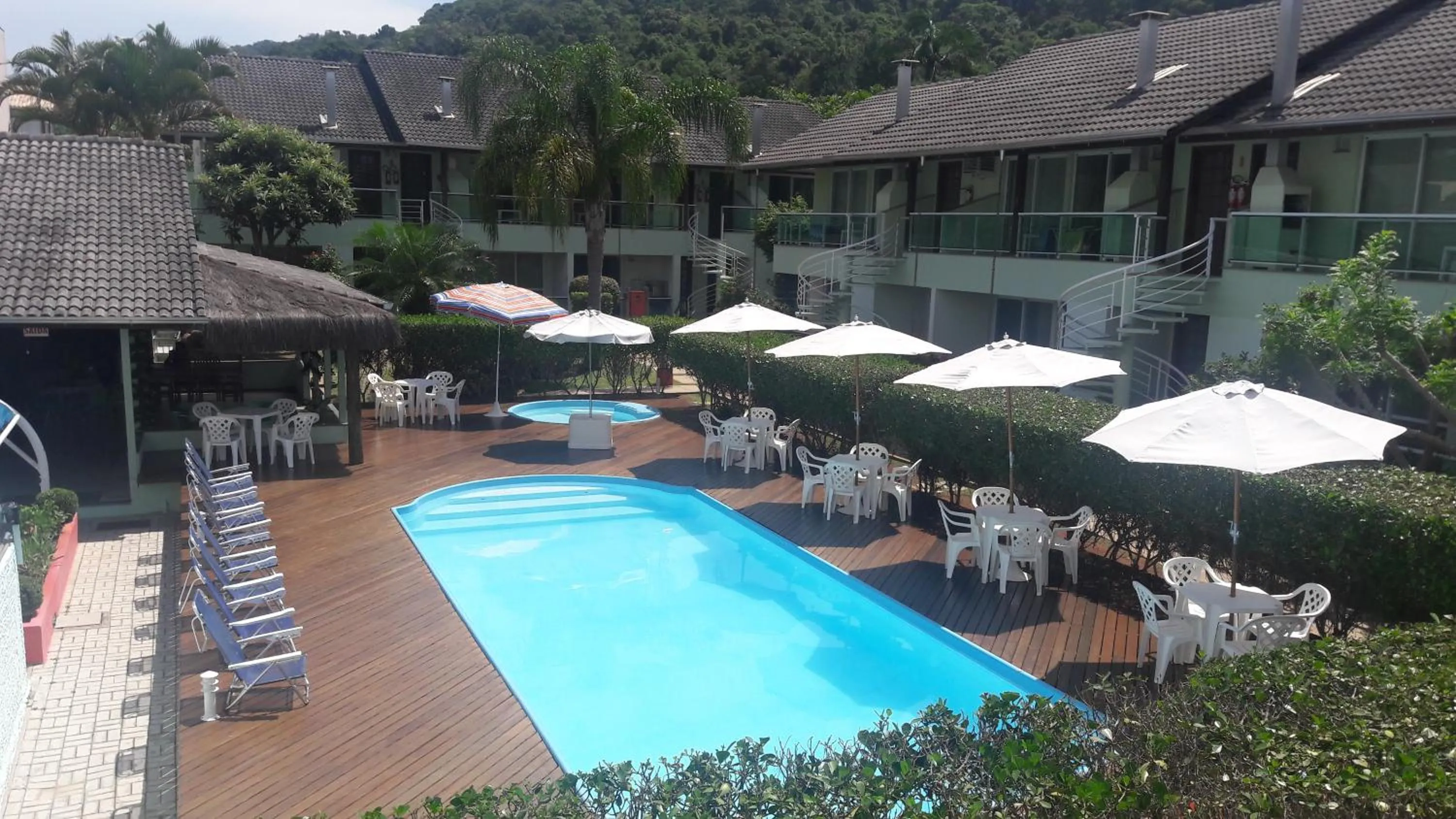 Swimming pool in Pousada Morada da Praia