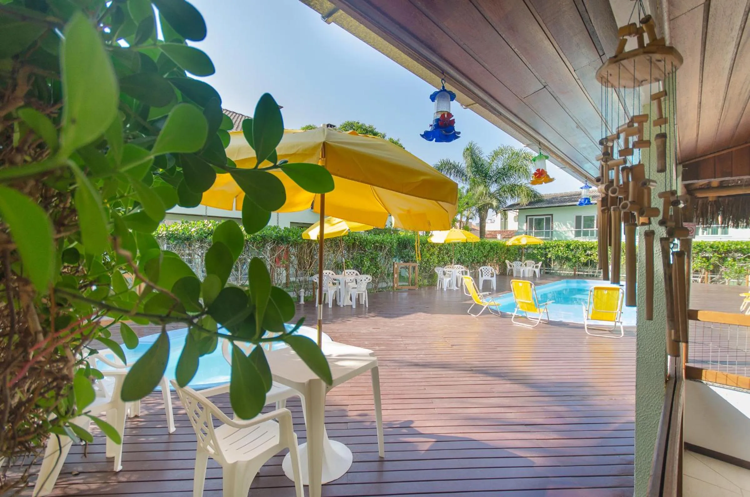 Swimming pool in Pousada Morada da Praia